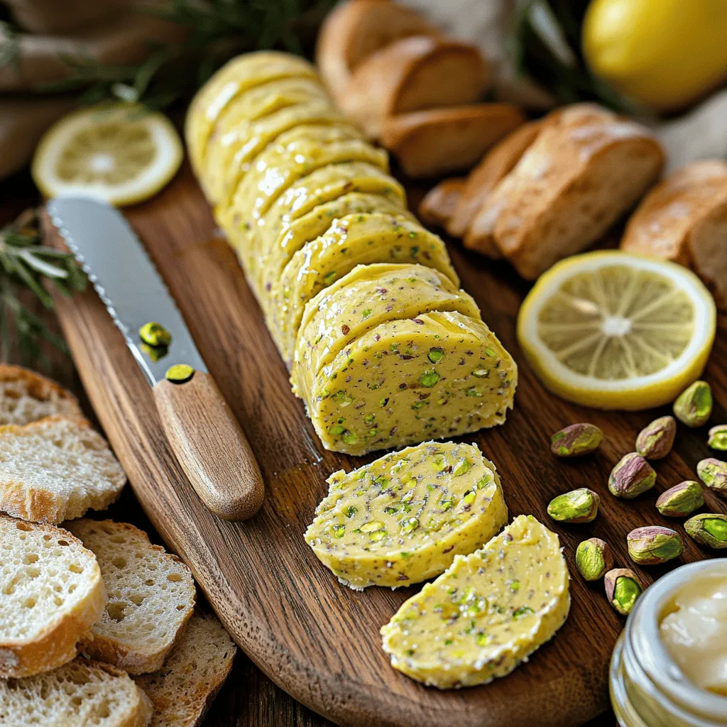 How to Make Pistachio Compound Butter Tasty Delight