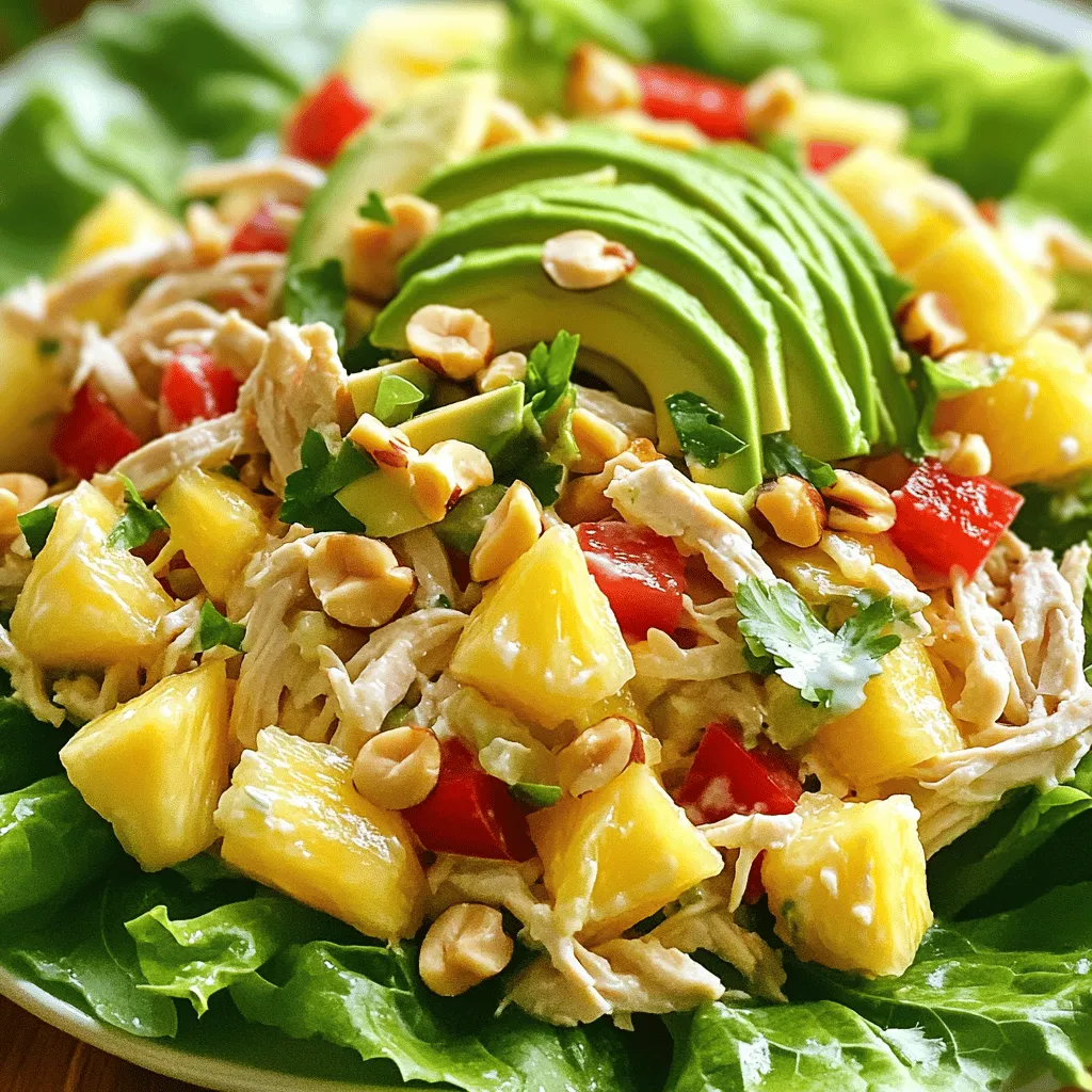 Hawaiian Chicken Salad Flavorful and Fresh Delight