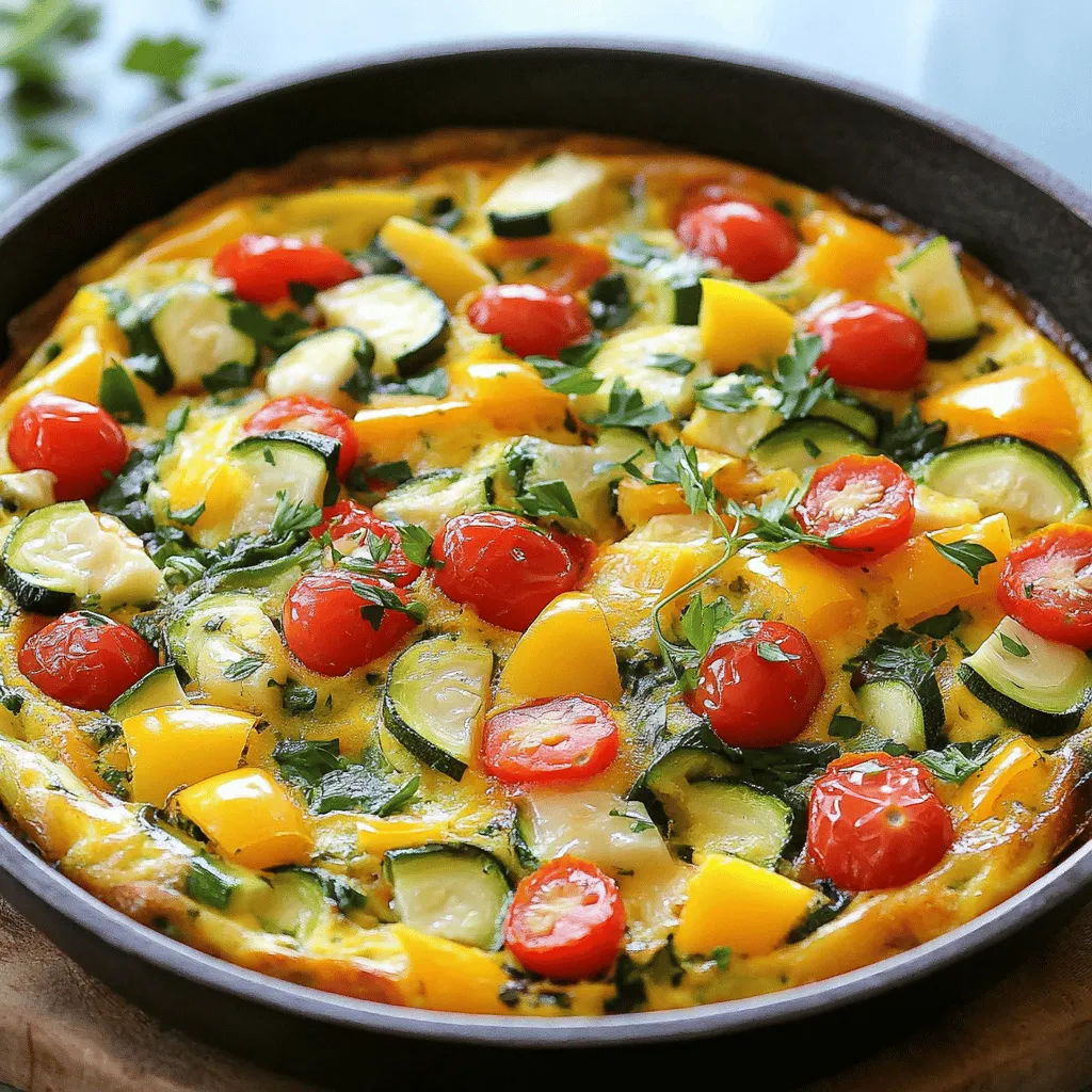 Easy Frittata Recipe Quick and Flavorful Dish