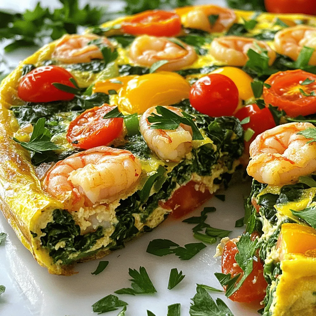 Shrimp Frittata Flavorful and Easy Breakfast Option