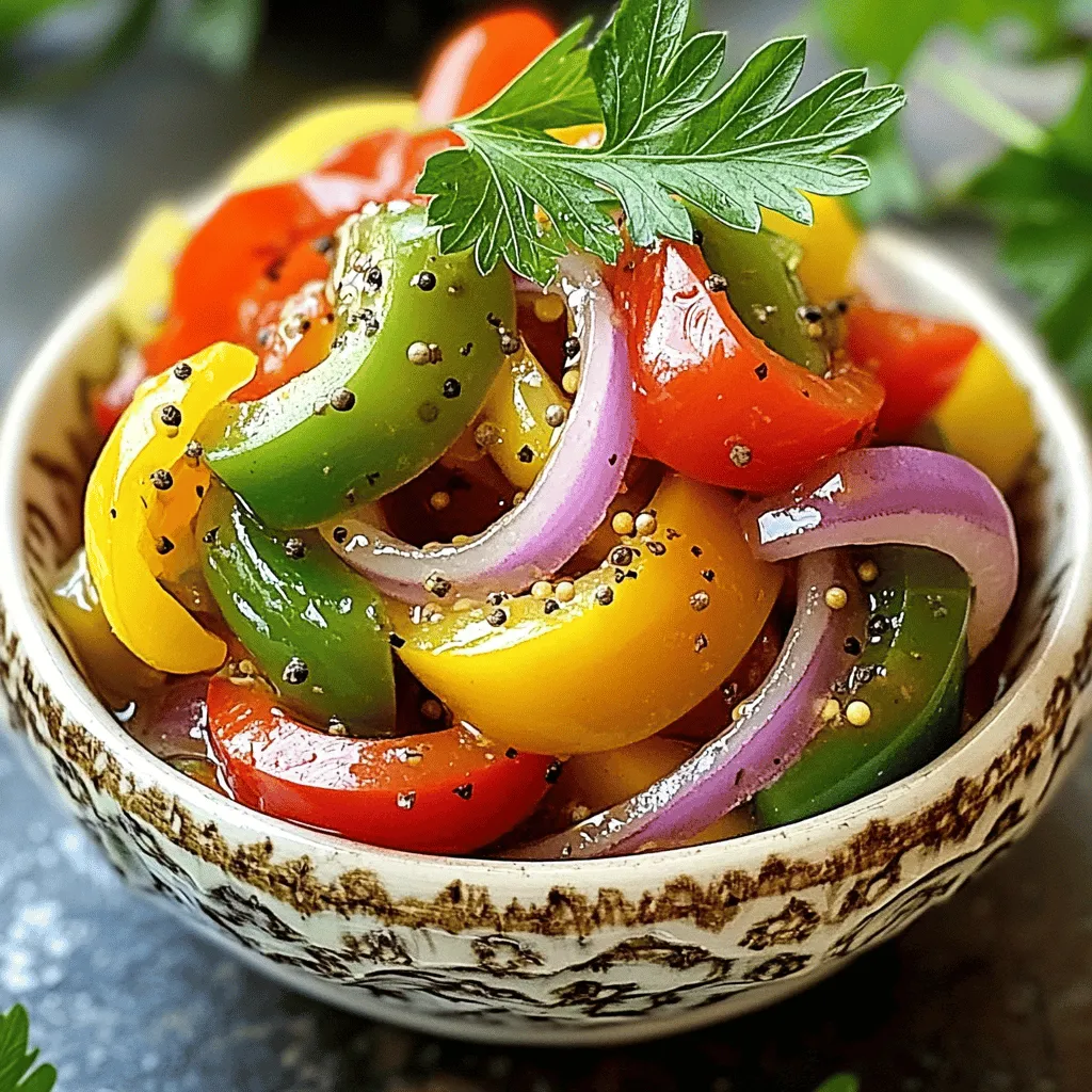 Tangy Pickled Pepper & Onion Relish Flavor Boosting Tips
