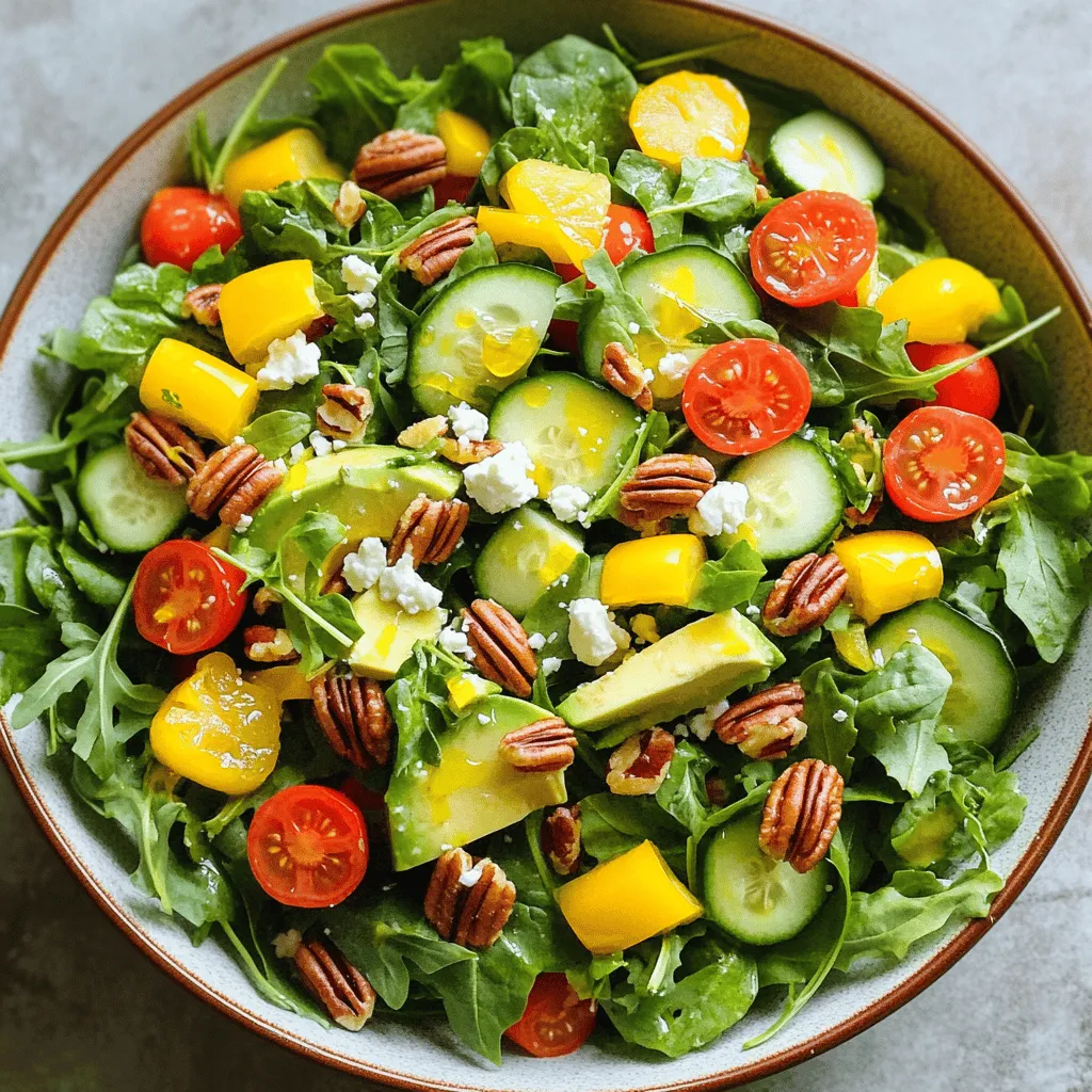 Sunshine Salad Energizing and Fresh Summer Dish