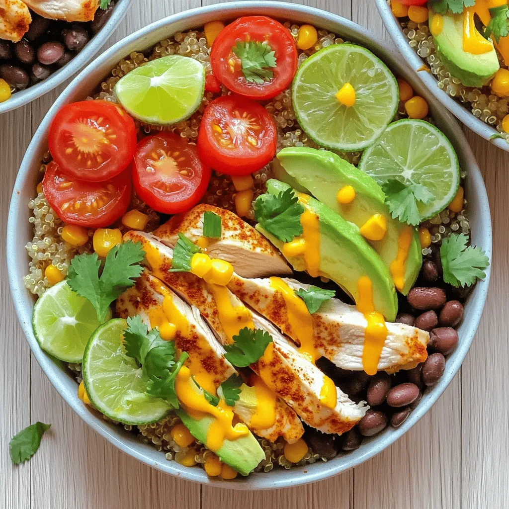 Easy Southwest Chicken Burrito Bowls Flavor Packed Meal