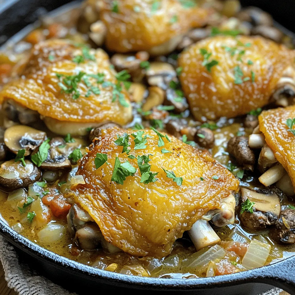Chicken Chasseur Flavorsome and Hearty Dinner Recipe