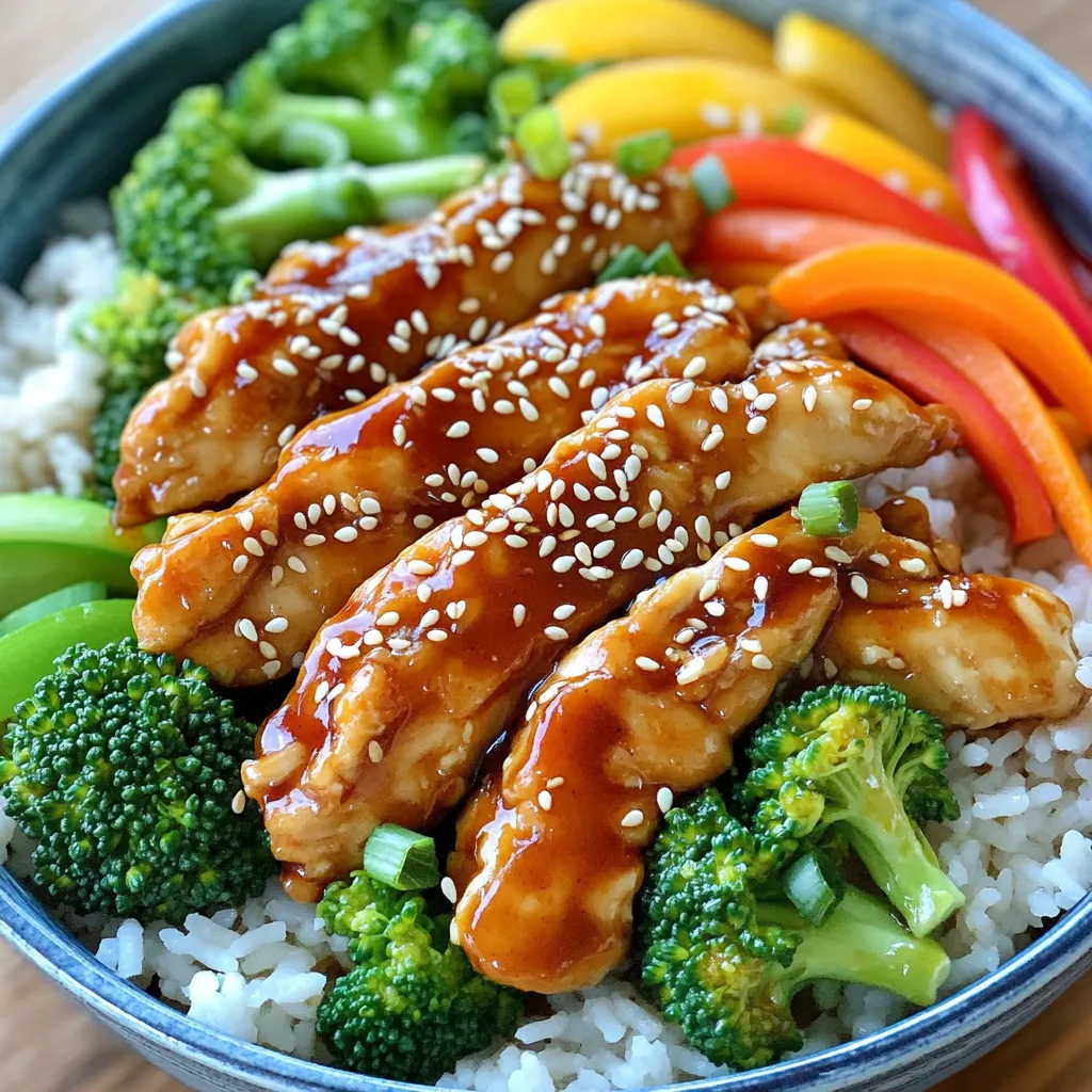 Delicious Teriyaki Chicken Rice Bowl Quick Recipe