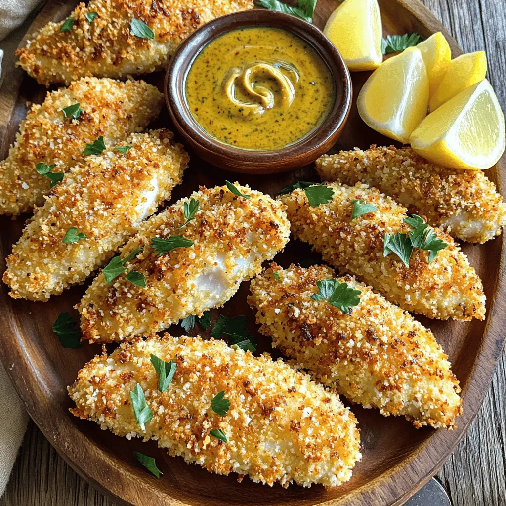 Crispy Baked Chicken Tenders Easy and Fast Recipe