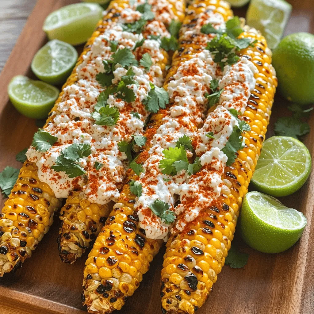 Grilled Mexican Street Corn Flavorful and Easy Recipe