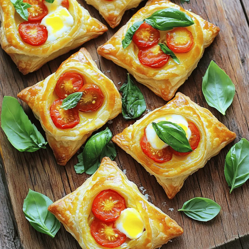 Tomato Basil Pastries Flavorful and Simple Delight
