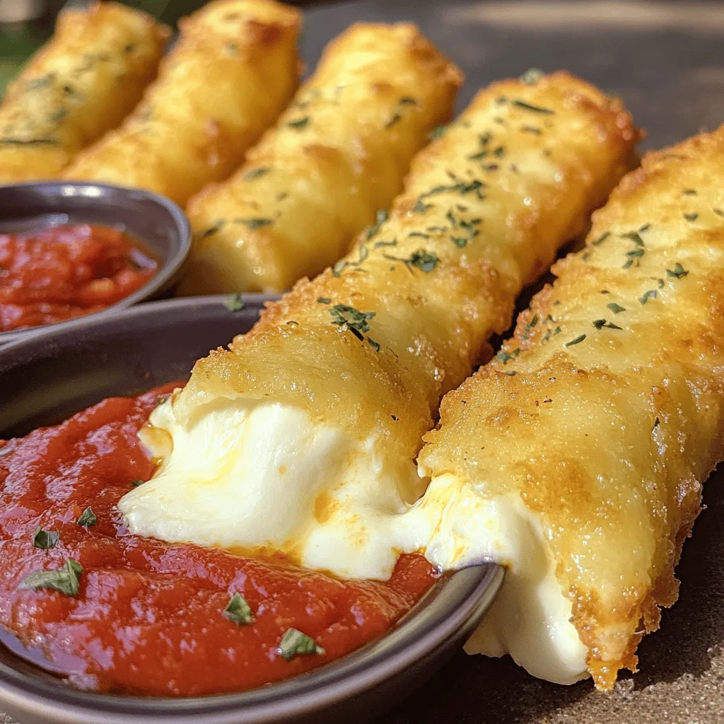 Air Fryer Mozzarella Sticks Crunchy and Delicious Treat