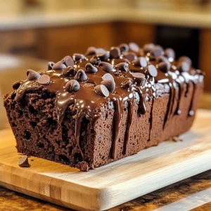 - 1 cup all-purpose flour: This gives the bread structure and a soft texture. - 1/2 cup unsweetened cocoa powder: This provides that deep chocolate flavor we all love. - 1 teaspoon baking powder: This helps the bread rise and stay fluffy. - 1/2 teaspoon salt: Salt enhances the sweetness and balances the flavors. - 1/2 cup unsalted butter, melted: This adds richness and moisture to the bread. - 1 cup granulated sugar: Sugar sweetens the bread and helps it brown nicely. - 2 large eggs: These act as a binding agent and add moisture. - 1 teaspoon vanilla extract: This adds a warm, sweet note to the flavor. - 1/2 cup chocolate chips (semi-sweet or dark): These create pockets of melted chocolate in every bite. - 1/2 cup hot fudge sauce (store-bought or homemade): This gives the bread a rich, gooey texture. - Optional: 1/4 cup chopped walnuts or pecans: These add a nice crunch and nutty flavor. For the best flavor, choose high-quality cocoa powder. Look for brands that say "Dutch-processed." This type has a smooth taste and deep color. When picking chocolate chips, go for semi-sweet or dark for a rich taste. Brands like Ghirardelli or Guittard offer great options. You can personalize your Hot Fudge Brownie Bread with fun mix-ins. Consider adding: - Chopped walnuts: These add crunch and a nutty flavor. - Pecans: They offer a buttery taste that pairs well with chocolate. - White chocolate chips: For a sweeter twist, mix in some white chocolate. - Dried cherries or raspberries: These bring a fruity note that contrasts with chocolate. Feel free to mix and match these add-ins for your own unique bread! Start by preheating your oven to 350°F (175°C). This step ensures even baking. Next, grab a 9x5 inch loaf pan. Grease it well with butter or cooking spray. Then, line the bottom with parchment paper. This makes it easy to remove the bread later. In a medium bowl, whisk together the following dry ingredients: - 1 cup all-purpose flour - 1/2 cup unsweetened cocoa powder - 1 teaspoon baking powder - 1/2 teaspoon salt Make sure to mix them well until they look uniform. This helps the bread rise and taste great. In a large bowl, melt 1/2 cup of unsalted butter. Add in 1 cup of granulated sugar, mixing until it's smooth. Next, crack 2 large eggs into the bowl, adding them one at a time. Mix well after each egg. Finally, stir in 1 teaspoon of vanilla extract for extra flavor. Now, it’s time to combine the wet and dry mixtures. Gradually add the dry ingredients into the wet mixture. Stir gently until just combined. Be careful not to overmix; this keeps the bread soft and fudgy. Next, fold in: - 1/2 cup of chocolate chips - 1/2 cup of hot fudge sauce If you like nuts, add 1/4 cup of chopped walnuts or pecans at this stage. Pour the batter into the prepared loaf pan, spreading it evenly. Bake for 30-35 minutes. To check if it’s done, insert a toothpick into the center. It should come out with a few moist crumbs. Let the bread cool in the pan for about 10 minutes. After that, move it to a wire rack to cool completely. For an extra treat, slice it while still warm and drizzle with more hot fudge. Enjoy your delicious Hot Fudge Brownie Bread! For the complete recipe, check [Full Recipe]. To make your brownie bread fudgy and moist, follow these tips: - Use room temperature eggs: This helps the batter mix well. - Do not overmix: Stir until just combined to keep the texture soft. - Check your oven temperature: Use an oven thermometer to ensure accuracy. - Use quality cocoa powder: A rich cocoa adds depth to the flavor. Here are some fun ideas for serving your brownie bread: - Pair it with vanilla ice cream for a creamy contrast. - Drizzle extra hot fudge on top for a chocolate lover's dream. - Serve with fresh berries to balance the sweetness. - Add a sprinkle of sea salt to enhance the chocolate flavor. If you run into problems, here are some fixes: - Dry bread: This often happens from overbaking. Check doneness with a toothpick earlier. - Overmixing: This can lead to a tough texture. Mix just until combined. - Ingredient substitutions: If you need to swap eggs, try using applesauce or mashed bananas. {{image_2}} You can change the flavor of your hot fudge brownie bread with ease. Use dark chocolate instead of semi-sweet. This gives it a rich taste. Milk chocolate adds sweetness, which is great for kids. You can also mix in flavor extracts. A dash of mint or orange extract adds a fun twist. Try adding espresso powder for a coffee flavor. It pairs well with chocolate and boosts the taste. If you want a gluten-free version, swap all-purpose flour for almond flour or gluten-free flour. This keeps the bread moist and tasty. For a vegan option, replace eggs with flaxseed meal. Mix one tablespoon of flaxseed with three tablespoons of water. Let it sit for five minutes to thicken. Use coconut oil instead of butter for a dairy-free choice. This keeps the bread soft and adds a light coconut flavor. You can make your brownie bread fit the season with fun flavors. In winter, add peppermint extract and crushed candy canes on top. This gives a festive touch. For fall, mix in pumpkin spice or even pumpkin puree. It makes the bread moist and adds a warm flavor. These seasonal twists make your dessert exciting for any occasion. To keep your hot fudge brownie bread fresh, store it in an airtight container. This helps lock in moisture and flavor. If you don't have an airtight container, wrap the bread tightly in plastic wrap. This will also protect it from air. Place the wrapped bread in a cool, dry place. Avoid direct sunlight or heat sources to maintain its texture. If you want to save some for later, freezing is a great option. First, let the brownie bread cool completely. Then, slice it into individual pieces for easy thawing. Wrap each slice in plastic wrap, then place them in a freezer bag. Be sure to remove as much air as possible before sealing. To thaw, take out a slice and leave it at room temperature for about an hour. You can also warm it in the microwave for a few seconds if desired. At room temperature, the brownie bread lasts about 3 to 4 days. If you store it in the fridge, it can stay fresh for up to a week. However, the bread may dry out in the fridge, so it's best to eat it sooner. Always check for any signs of spoilage before consuming. If it looks or smells off, it’s best to discard it. For longer storage, freezing is your best bet to enjoy this dessert down the line. Hot fudge brownie bread is a rich and gooey dessert that combines the best of brownies and bread. It has a soft, fudgy texture with a deep chocolate flavor. The hot fudge sauce adds an extra layer of sweetness and decadence. Chocolate chips mixed in bring delightful bursts of chocolate in every bite. You can serve it warm or at room temperature, making it a flexible dessert option. To check if your brownie bread is done, insert a toothpick into the center. If it comes out with a few moist crumbs, your bread is ready. If it has wet batter on it, give it more time. The edges should look set, but the center may still be slightly soft. Overbaking can make it dry, so keep an eye on it. Yes, you can make this recipe ahead of time. Bake the bread and let it cool completely. Wrap it in plastic wrap or foil and store it at room temperature for up to three days. You can also freeze it for up to three months. To reheat, simply warm slices in the microwave or oven until they are soft and gooey again. You can substitute several ingredients in this recipe. For example, use whole wheat flour instead of all-purpose flour for a nuttier flavor. If you want a dairy-free option, swap the butter for coconut oil. You can also replace the eggs with applesauce for a vegan version. And if you prefer, use white chocolate chips or butterscotch chips for a different flavor twist. In summary, this guide covered everything you need to make delicious brownie bread. We explored the key ingredients and their roles, plus tips for sourcing top-quality products. I shared step-by-step instructions, baking tips, and ways to customize your bread. Remember, you can adapt the recipe to fit your tastes, including seasonal twists. Proper storage ensures your brownie bread stays fresh and tasty. Enjoy your baking journey, and savor every bite of this rich treat!