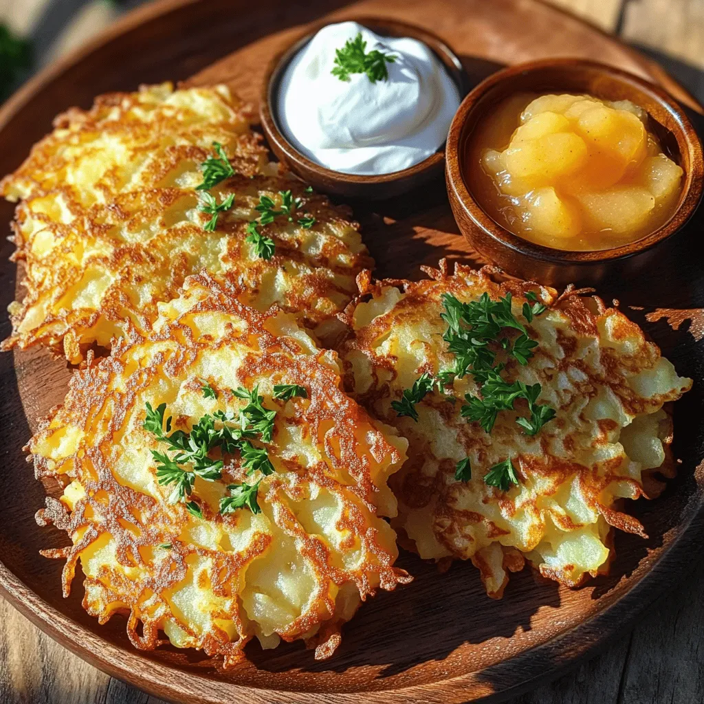 German Potato Pancakes Crispy and Flavorful Delight