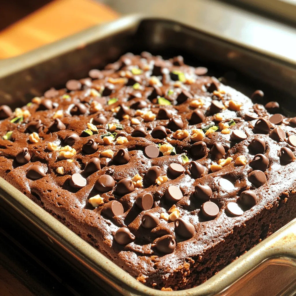 Indulgent Double Chocolate Zucchini Cake Recipe