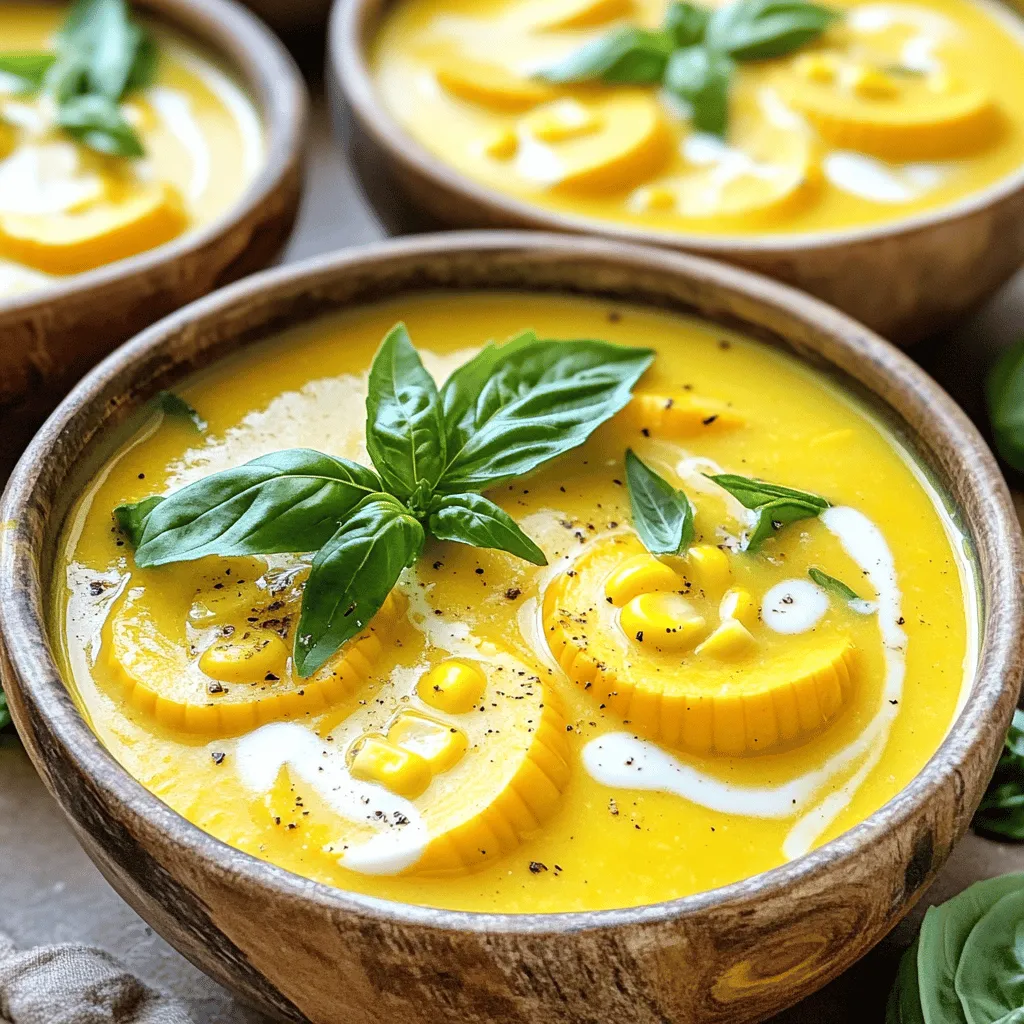Summer Squash and Corn Chowder Simple and Tasty Meal