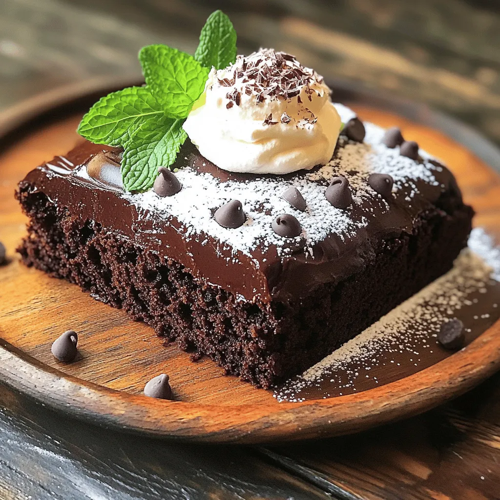 Oat Flour Chocolate Zucchini Cake Easy and Delicious