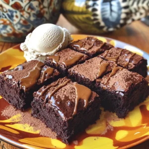 To make the extra fudgy vegan brownie cake, you need: - 1 cup almond butter (or any nut/seed butter) - 1/2 cup maple syrup - 1/4 cup unsweetened cocoa powder - 1/2 cup oat flour (or gluten-free flour) - 1/2 teaspoon baking powder - 1/4 teaspoon sea salt - 1/2 cup dairy-free chocolate chips - 1/4 cup non-dairy milk (almond, soy, or coconut) - 1 teaspoon vanilla extract - Optional: 1/4 cup chopped nuts (walnuts or pecans) You can swap ingredients to fit your taste. If you don't have almond butter, try peanut butter or sunflower seed butter. Maple syrup can be replaced with agave syrup or brown rice syrup. Use cocoa powder from a different brand if needed. If you want to avoid gluten, stick with gluten-free flour. You can also use other non-dairy milk like oat milk or cashew milk. For extra flavor, consider adding some chopped nuts. Walnuts and pecans work great in this recipe. You can also toss in a handful of dairy-free chocolate chips for an even richer taste. A sprinkle of sea salt on top before baking can add a nice contrast to the sweetness. Feel free to get creative with your favorite add-ins! Start by gathering all your ingredients. You will need almond butter, maple syrup, cocoa powder, oat flour, baking powder, sea salt, chocolate chips, non-dairy milk, and vanilla extract. Get your baking pan ready by lining it with parchment paper. Preheat your oven to 350°F (175°C). This step helps the brownies bake evenly. In a large bowl, mix the almond butter, maple syrup, and vanilla extract. Stir until the mixture is smooth and creamy. Next, sift in the cocoa powder, oat flour, baking powder, and sea salt. Gently mix until everything is just combined. Be careful not to over-mix, as this keeps your brownies fudgy. Now, fold in the non-dairy milk and chocolate chips. If you like, add in chopped nuts for extra crunch. Pour the brownie batter into the lined baking pan. Spread it evenly to ensure even baking. Bake for 25-30 minutes. To check if they are ready, insert a toothpick in the center. It should come out slightly moist, not wet. Once baked, let the brownies cool for about 10-15 minutes in the pan. Then, lift them out using the parchment paper. Cut into squares and enjoy! For the full recipe, refer back to the beginning. To get that extra fudgy texture, use almond butter. It adds moisture and richness. Combine it well with maple syrup for a silky base. Sift your cocoa powder and oat flour together. This helps mix in air, making the brownies light. Don't over-mix your batter; just stir until combined. Gently fold in dairy-free chocolate chips for that gooey surprise. Bake them until a toothpick comes out slightly moist. This ensures you keep that fudgy center. Many people overbake brownies. Check them early to prevent dryness. Also, measure your ingredients carefully. Too much flour can make them cakey. Mixing too much will turn them tough. Be gentle and quick with your mixing. Another mistake is not letting them cool. If you cut them too soon, they fall apart. Patience is key for perfect brownies. Serve these brownies warm for that melt-in-your-mouth experience. Dust them with cocoa powder or powdered sugar for a touch of elegance. You can drizzle them with nut butter for extra flavor. Pair them with dairy-free ice cream for a treat! Use a colorful plate to make your dessert pop. For a fun twist, add chopped nuts on top before serving. Check the Full Recipe for more ideas and tips. {{image_2}} You can easily make this brownie cake gluten-free. Just swap the oat flour with almond flour or a gluten-free blend. Both work well to keep the texture rich and fudgy. Make sure to check the labels to ensure no hidden gluten sneaks in. Want to mix things up? You can add different flavors to your brownie cake. Try adding a teaspoon of espresso powder for a coffee kick. Or use peppermint extract for a fresh twist. You can also fold in some berries, like raspberries or cherries, for a fruity burst. If you need to adjust for allergies, there are simple swaps. Use sunflower seed butter instead of almond butter for nut-free needs. You can replace maple syrup with agave syrup for a different sweet taste. The brownies will still turn out fudgy and delicious. For a low-sugar option, try a sugar substitute. Just be sure to follow the conversion guidelines on the package. For the full recipe, refer to the main article. To keep your extra fudgy vegan brownie cake fresh, store it in an airtight container. Place parchment paper between layers to prevent sticking. You can keep it at room temperature for up to three days. If you want it to last longer, refrigerate it. It can stay fresh in the fridge for about a week. You can freeze these brownies for later enjoyment. First, cut the brownies into squares. Wrap each piece tightly in plastic wrap. Then, place them in a freezer-safe container. They can last up to three months in the freezer. When you are ready to eat them, just thaw them in the fridge overnight. For a warm treat, you can reheat your brownies. Place a piece in the microwave for about 10-15 seconds. You want it warm but not hot. This helps keep the fudgy texture. If you prefer, you can also use an oven. Set it to 350°F (175°C) and heat for about 5-10 minutes. Enjoy your brownies warm for the best taste! Yes, you can use other nut butters. Options like peanut butter, cashew butter, or sun butter work well. Each nut butter adds a unique flavor. Choose what you like best. Just ensure it has a similar texture to almond butter. This keeps your brownies fudgy and moist. To check if the brownies are done, insert a toothpick into the center. It should come out with a few moist crumbs, not wet batter. If the toothpick is clean, the brownies may be overcooked. Bake them for 25-30 minutes. Keep an eye on them as they bake. If your brownies are too dry, there are a few fixes. First, make sure to measure your ingredients correctly. You can add more non-dairy milk to the batter. This adds moisture back. Another option is to serve them warm with a scoop of dairy-free ice cream. This adds creaminess and flavor. For the next batch, try to bake them for a shorter time. This article shared how to make delicious brownies, covering key ingredients and tips. You learned about substitutions and ways to enhance flavor. Following our step-by-step guide helps you mix and bake perfectly. Remember the tips for fudginess and common mistakes to avoid. Explore variations for different diets and flavors, plus storage and reheating advice. Ultimately, these insights will help you create brownies that everyone loves. Enjoy your baking adventure!