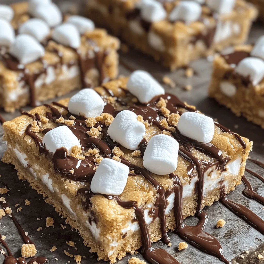 S’mores Cookie Bars Deliciously Simple and Fun Treat