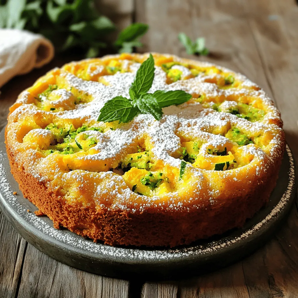 Savory Summer Squash Cake Easy and Delicious Recipe