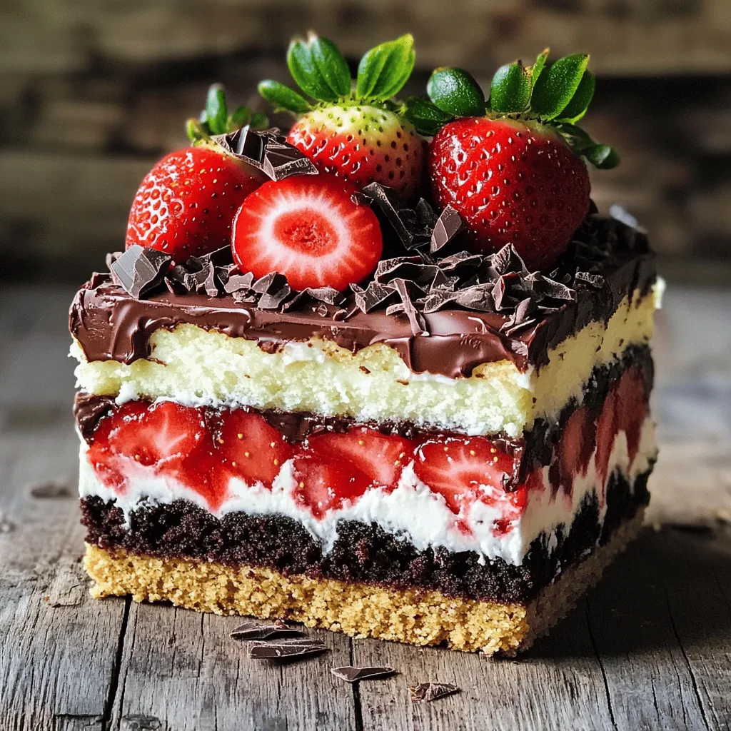 Neapolitan Millionaire Cake Delightful and Decadent Dessert