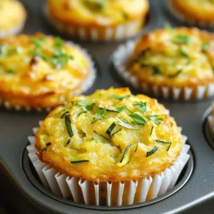 For the Parmesan Zucchini Potato Muffins, you will need the following: - 1 cup zucchini, grated - 1 cup potato, grated (about 1 medium potato) - 1 cup all-purpose flour - 1 cup grated Parmesan cheese - 2 large eggs - 1/2 cup milk - 1/4 cup olive oil - 1 teaspoon baking powder - 1/2 teaspoon baking soda - 1 teaspoon garlic powder - Salt and pepper to taste These ingredients create a delightful mix of flavors and textures. The zucchini adds moisture, while the potato gives a soft, tender crumb. Parmesan cheese brings a rich, savory taste that makes these muffins stand out. You can enhance your muffins with some optional ingredients: - Fresh herbs, like parsley or chives, for garnish - Different types of cheese, such as cheddar or feta, for a unique twist Using fresh herbs not only adds flavor but also brightens the muffins visually. If you love cheese, feel free to experiment. Each type can change the taste, making your snack exciting and new. For the full recipe, make sure to check out the detailed instructions to guide you through this tasty journey! First, preheat your oven to 375°F (190°C). This helps the muffins bake evenly. Next, prepare your muffin tin. You can use paper liners or grease the cups lightly. This will prevent sticking. Now, let’s grate the zucchini and potato. Use a box grater or food processor. Grate one cup of zucchini and one cup of potato. It’s best to squeeze out extra moisture. This keeps the muffins from being soggy. In a large mixing bowl, combine the grated zucchini and potato. Add the dry ingredients: one cup of all-purpose flour, one cup of grated Parmesan cheese, one teaspoon of baking powder, half a teaspoon of baking soda, and one teaspoon of garlic powder. Don’t forget to season with salt and pepper. Mix everything together until well combined. In a separate bowl, whisk together two large eggs, half a cup of milk, and a quarter cup of olive oil. This creates a smooth wet mixture. Pour the wet mixture into the dry ingredients. Stir gently until just combined. It’s okay if there are a few lumps; overmixing can make the muffins tough. Spoon the batter into the prepared muffin tin, filling each cup about three-quarters full. Bake in your preheated oven for 20 to 25 minutes. Check for doneness by inserting a toothpick into the center of a muffin. If it comes out clean, your muffins are ready. Once baked, remove them from the oven. Let the muffins cool in the tin for about five minutes. Then transfer them to a wire rack. Finally, garnish with fresh herbs before serving. For the full recipe, check out the details provided earlier. If you want to make these muffins dairy-free, use a plant-based cheese. Many brands offer tasty options. You can also substitute almond milk or oat milk for regular milk. For gluten-free muffins, try using almond flour or a gluten-free all-purpose blend. These options work well and keep the muffins moist and fluffy. To help your muffins rise, make sure your baking powder is fresh. Also, do not overmix the batter. This keeps the texture light and airy. After baking, let the muffins cool in the tin for about five minutes. Then, transfer them to a wire rack to cool completely. This helps maintain their texture and taste. These muffins pair nicely with dips like hummus or yogurt-based sauces. They add flavor and a nice texture contrast. For the best experience, serve the muffins warm. You can heat them in the oven for a few minutes. This brings back their fresh-baked taste. Enjoy your Parmesan Zucchini Potato Muffins as a savory snack! For the full recipe, check back to ensure you don’t miss any steps. {{image_2}} You can make Parmesan zucchini potato muffins even more tasty. Try adding herbs like oregano or thyme. These herbs give a nice twist to the flavor. You might also add spices like paprika or cumin for a kick. Other veggies can shine in this recipe too. Think of sweet corn or chopped bell peppers. They add color and taste. You can even add some shredded carrots for sweetness. Mix and match to find what you like best! For those watching carbs, you can swap out the potatoes. Use cauliflower instead. Grate it just like the zucchini. This keeps the texture while lowering carbs. If you want vegan muffins, replace the eggs with flaxseed meal. Mix one tablespoon of flaxseed with three tablespoons of water. Let it sit for a few minutes until it thickens. You can also use almond milk instead of regular milk. These swaps keep the muffins moist and delicious. For the full recipe, check out the detailed instructions. To keep your Parmesan zucchini potato muffins fresh, store them in an airtight container. Place them in the fridge if you plan to eat them within a week. This helps maintain their flavor and moisture. If you want to save muffins for later, freezing is a great option. Wrap each muffin tightly in plastic wrap and then place them in a freezer bag. Make sure to label the bag with the date. These can last up to three months in the freezer. When you are ready to enjoy your muffins again, reheating correctly is key. The best method is to use an oven. Preheat the oven to 350°F (175°C) and place the muffins on a baking sheet. Heat for about 10-15 minutes. This way, they warm through without losing moisture. You can also use a microwave for a quick option. Wrap a muffin in a damp paper towel and heat for 20-30 seconds. This helps keep them soft and fluffy. Avoid overheating to prevent dryness. To keep your muffins from sticking, grease the pan well. Use cooking spray or a little olive oil on each cup. You can also line the muffin tin with paper liners. This way, they slide out easily after baking. Yes, you can make these muffins ahead of time. They stay fresh for up to two days at room temperature. For longer storage, keep them in the fridge for up to a week. You can freeze them too. Just wrap each muffin tightly and store in a freezer bag. These muffins go well with many snacks or meals. Pair them with a fresh salad for lunch. You can also serve them with soup for dinner. They are great for breakfast with eggs or yogurt. You can find the full recipe for Parmesan Zucchini Potato Muffins in this article. It includes all the steps to make these tasty treats. In this post, we explored creating delicious Parmesan Zucchini Potato Muffins. We covered ingredients, preparation steps, and baking tips. You learned about variations, storage, and serving ideas, plus common questions. Remember, you can easily customize these muffins to fit your taste. Use different herbs or add veggies for a fun twist. Enjoy the baking process and share your tasty results!