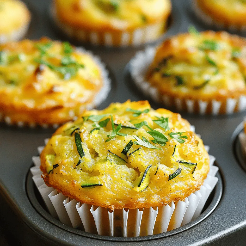 Parmesan Zucchini Potato Muffins Fresh and Savory Snack
