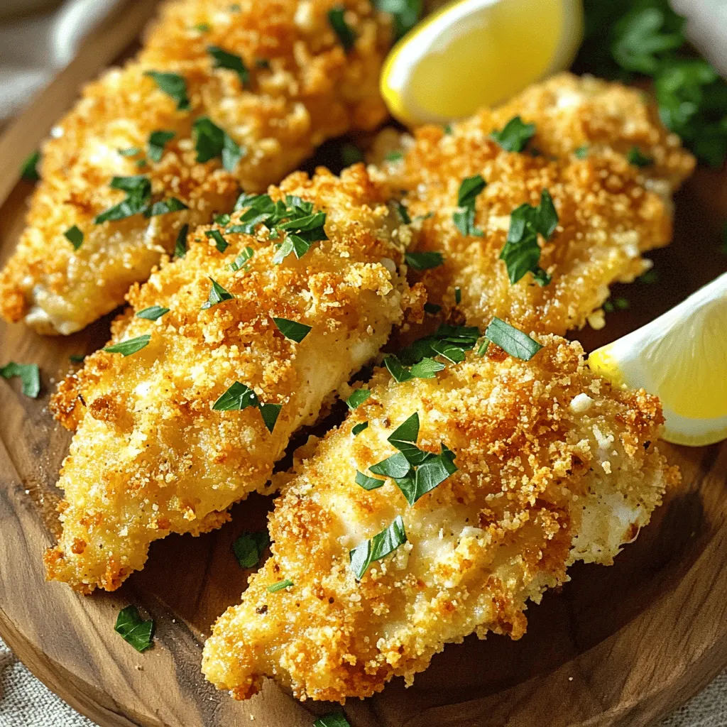 Savory Garlic Parmesan Chicken Juicy and Flavorful Dish