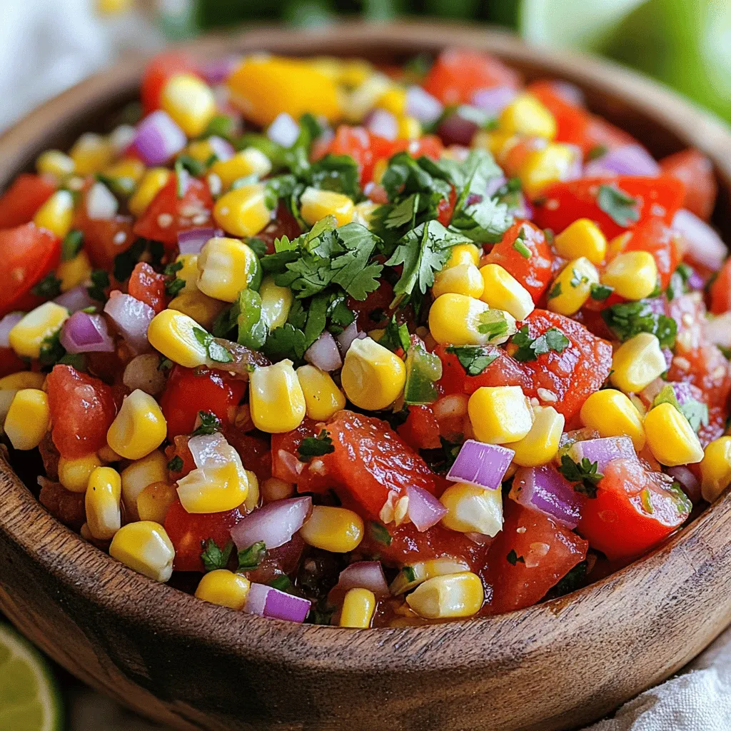 Fresh Salsa Recipe Zesty and Flavorful Delight
