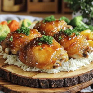 - 4 boneless, skinless chicken thighs - 2 tablespoons olive oil - 1 teaspoon smoked paprika - 1 teaspoon garlic powder - 1 teaspoon onion powder - 1 teaspoon dried thyme - ½ teaspoon salt - ½ teaspoon black pepper - ½ cup chicken broth - 2 tablespoons honey - 1 tablespoon Dijon mustard - Fresh parsley, chopped (for garnish) To make melt-in-your-mouth chicken, you need simple yet key ingredients. First, choose four boneless, skinless chicken thighs. These pieces keep the meat juicy and tender. Next, grab two tablespoons of olive oil for cooking. For seasoning, use smoked paprika, garlic powder, onion powder, dried thyme, salt, and black pepper. Each adds a unique flavor, making the chicken taste amazing. The sauce gives more depth to the dish. You'll need half a cup of chicken broth, two tablespoons of honey, and one tablespoon of Dijon mustard. These create a sweet and savory blend. Finally, don’t forget fresh parsley to garnish your dish. It adds color and a fresh touch. For the complete cooking steps, check out the Full Recipe. Enjoy cooking! Set your oven to 375°F (190°C). This temperature will help cook the chicken evenly. A well-preheated oven is key for that perfect finish. In a small bowl, mix the spices. Use smoked paprika, garlic powder, onion powder, thyme, salt, and black pepper. Rub this spice mixture all over the chicken thighs. Make sure every inch gets covered for the best flavor. Heat olive oil in a large oven-safe skillet over medium-high heat. Once hot, add the chicken thighs. Sear them for about 4-5 minutes on each side. Look for a nice golden-brown color. This step locks in juices and adds rich flavor. After browning, remove the chicken and set it aside. Lower the heat to medium in the same skillet. Add chicken broth, honey, and Dijon mustard. Stir well, scraping any browned bits off the bottom. This adds depth to your sauce. Let it simmer for about 2-3 minutes to blend the flavors. Return the seared chicken thighs to the skillet. Make sure they are coated with the sauce. Cover the skillet with a lid or aluminum foil. Transfer it to the preheated oven. Bake for 25-30 minutes until the chicken is cooked through and tender. You want it to reach a safe internal temperature. Take the skillet out of the oven. Let the chicken rest for a few minutes. This helps the juices settle. Drizzle some sauce over the chicken before serving. Garnish it with fresh chopped parsley for a pop of color. You can serve this dish with steamed vegetables or fluffy rice for a complete meal. For the full recipe, check out the details above. Marinating chicken adds depth to its flavor. Choose your marinade based on your taste. A mix of olive oil, lemon juice, and herbs works well. Aim for at least 30 minutes but overnight is best. The longer the chicken sits, the more flavor it soaks up. Make sure to cover the chicken in the marinade well. Always refrigerate it during this time. Searing is key to a tasty outer layer. Start with a hot skillet and use olive oil. Add chicken thighs and let them cook for 4-5 minutes on each side. Do not move the chicken too much; let it brown well. This step locks in juices. If you find the chicken browning too fast, lower the heat. You want a nice golden crust without overcooking. Serve your melt-in-your-mouth chicken with sides that enhance its flavor. Steamed vegetables like broccoli or carrots pair nicely. Fluffy rice or creamy mashed potatoes also work well. For a beautiful presentation, drizzle sauce over the chicken. Garnish with fresh parsley for a pop of color. A nice salad on the side adds freshness and balance. {{image_2}} You can change the flavor of your melt-in-your-mouth chicken easily. Adding citrus like lemon or lime gives a fresh taste. Herbs like rosemary or basil can also add depth. Just mix these in with your spice rub. A splash of orange juice in the sauce can also brighten the dish. These small changes can transform the meal into a new delight. If you want to try something different, use a slow cooker or grill. For the slow cooker, just add the seared chicken and sauce. Cook on low for 4-6 hours for tender results. The grill can give a nice char and smoky flavor. Just grill the marinated chicken over medium heat, flipping every few minutes until cooked through. Both methods offer unique tastes while keeping the chicken juicy. Do you like a little heat? You can easily spice up your chicken. Adding chili powder or crushed red pepper to the spice mix will do the trick. You can also slice jalapeños and add them to the sauce. For a smoky kick, try chipotle peppers in adobo sauce. These additions can bring a whole new level of excitement to your melt-in-your-mouth chicken. To keep your Melt-in-Your-Mouth Chicken fresh, store leftovers in an airtight container. Place the chicken in the fridge within two hours of cooking. It stays good for up to three days. Make sure to place any sauce in the same container. This helps keep the chicken moist. You can freeze this dish for later meals. Let the chicken cool completely before freezing. Then, wrap each piece tightly in plastic wrap. Place the wrapped chicken in a freezer-safe bag. Label the bag with the date. It can last up to three months in the freezer. To enjoy it later, just thaw it in the fridge overnight. Reheat your chicken without losing its tender texture. The best way is to use the oven. Preheat it to 350°F (175°C). Place the chicken in a baking dish and cover it with foil. Heat for about 20 minutes until warm. You can also reheat it in a skillet over low heat. Add a splash of chicken broth to keep it moist. Avoid using the microwave, as it can dry out the chicken. You can pair this chicken with many tasty sides. Here are some ideas: - Steamed broccoli - Garlic mashed potatoes - Fluffy white rice - Roasted carrots - Fresh green salad - Quinoa with herbs These sides balance the rich flavors of the chicken and make a complete meal. Yes, you can use chicken breasts. They will cook a little faster than thighs. Make sure to adjust the cooking time. Chicken breasts need about 20-25 minutes to cook. They may not be as juicy as thighs, but they still taste great. To ensure the chicken is safe to eat, check its internal temperature. The chicken should reach 165°F (75°C). Use a meat thermometer for accuracy. Insert it into the thickest part of the meat. This step is key for food safety. Absolutely! You can make the sauce ahead of time. Just combine the chicken broth, honey, and Dijon mustard. Store it in the fridge for up to three days. When you're ready to cook, just heat it in the skillet. This saves time on busy days. The secret lies in the cooking technique. Searing the chicken locks in juices, making it tender. Baking it in the sauce keeps it moist. The combination of spices also enhances flavor. This method ensures a delicious and tender result every time. For the full recipe, refer to the earlier sections. This blog post shared a great recipe for melt-in-your-mouth chicken. We covered the key ingredients, like chicken thighs, spices, and a tasty sauce. I walked you through every step, from prepping to baking. You learned tips for marinating and searing, plus flavor variations and storage instructions. In the end, cooking this dish will impress your family and friends. You can adapt it to fit your taste. Enjoy making this meal, and let the flavors shine!