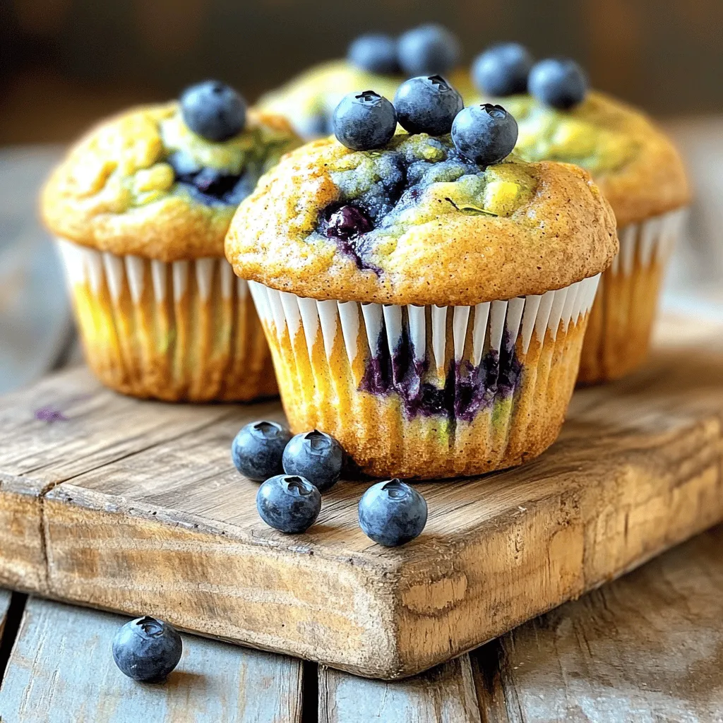 Healthy Blueberry Zucchini Muffins Nutritious and Tasty