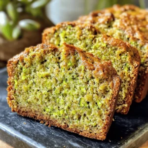 For this recipe, you need 2 cups of grated zucchini. This is about 2 medium zucchinis. Grate them using a box grater. Make sure to squeeze out some excess moisture after grating. This helps your bread stay firm and not too soggy. You will need 1 cup of active sourdough starter. It should be fed and bubbly. This means it has been recently fed and is ready to use. A lively starter gives the bread a great rise and flavor. If your starter is not active, feed it a few hours before baking. Here are the dry ingredients you will need: - 1 cup all-purpose flour - 1/2 cup whole wheat flour - 1/2 cup brown sugar - 1 teaspoon baking soda - 1 teaspoon baking powder - 1/2 teaspoon salt - 1 teaspoon ground cinnamon - 1/4 teaspoon ground nutmeg These ingredients give flavor and structure to the bread. The whole wheat flour adds a nice texture, while the spices boost the taste. You can also add 1/2 cup chopped walnuts or pecans, and 1/2 cup chocolate chips if you want extra flavor and crunch. For the full recipe, check the instructions above. Start by preheating your oven to 350°F (175°C). This helps the bread bake evenly. Next, grab a 9x5 inch loaf pan. Grease it well or line it with parchment paper. This step makes it easy to remove the bread later. In a large bowl, add the grated zucchini and brown sugar. Let this sit for 10 minutes. This step allows the zucchini to release moisture. After that, add your active sourdough starter, yogurt, vegetable oil, and vanilla extract. Mix everything until it is smooth and well combined. In another bowl, whisk together the all-purpose flour, whole wheat flour, baking soda, baking powder, salt, cinnamon, and nutmeg. This step is key for even mixing. When you add dry ingredients to the wet mix, the bread will rise perfectly. Now, gently fold the dry mix into the wet ingredients. Be careful not to overmix; some lumps are okay. If you want, add the chopped nuts and chocolate chips for extra flavor. Pour the batter into your prepared loaf pan. Smooth the top with a spatula. Bake in your preheated oven for 55-65 minutes. Check if it’s done by inserting a toothpick in the center. It should come out clean. Let the bread cool for 10 minutes in the pan. Then transfer it to a wire rack to cool completely. Enjoy this zesty treat! To make great sourdough zucchini bread, you need to manage moisture. Zucchini holds water, which can make your bread too wet. After grating the zucchini, let it sit with sugar for ten minutes. This step helps release some moisture. You can also squeeze the zucchini in a clean cloth to remove excess liquid. This way, your bread stays moist but not soggy. Mixing is key, but overmixing can ruin your bread. When you combine wet and dry ingredients, do it gently. Stir until just mixed; lumps are fine. This keeps the bread light and fluffy. If you mix too much, the gluten develops too much and makes the bread dense. Remember, be gentle! Want to kick up the flavor? You can add fun ingredients! Here are some ideas: - Chopped nuts like walnuts or pecans for crunch. - Chocolate chips for a sweet touch. - Dried fruits like raisins or cranberries for a fruity bite. - Spices such as ginger or cloves for extra warmth. These add-ins will make your sourdough zucchini bread even more delicious. Mix in what you love! For the full recipe, check out the complete details. {{image_2}} You can make this zucchini bread gluten-free. Use a gluten-free flour blend instead of all-purpose and whole wheat flour. Look for blends that include xanthan gum for the best texture. This change keeps the bread soft and moist. To make a vegan version, replace the yogurt with applesauce. You can also use a plant-based oil instead of vegetable oil. Ensure your sourdough starter is vegan by checking its ingredients. This way, you keep the delicious flavor while making it plant-friendly. I love adding spices for extra flavor. Try adding ginger or cardamom for a warm twist. You can also mix in dried fruits like raisins or cranberries. If you like nuts, add pecans or almonds for a nice crunch. For a sweeter treat, fold in chocolate chips or a swirl of peanut butter. Each of these options creates a new taste experience in every bite. For the full recipe, check out the section above. To keep your sourdough zucchini bread fresh, store it in a cool place. Use an airtight container or a resealable bag. This helps keep moisture in and air out. Bread can last about three days at room temperature. For longer storage, consider freezing it. Freezing is a great way to save your bread. Slice the loaf before freezing. This allows you to take out only what you need. Wrap each slice in plastic wrap, then place them in a freezer bag. Your bread can stay good for up to three months in the freezer. When you’re ready to enjoy your bread, reheating is simple. You can toast slices directly from the freezer. For a softer texture, let the slices thaw first. You can also warm the whole loaf in the oven. Set your oven to 350°F (175°C) and heat it for about 10 to 15 minutes. This will bring back its fresh taste and aroma. You can tell the bread is done when a toothpick comes out clean. Insert it into the center of the loaf. If it has wet batter, bake it longer. The bread should have a golden-brown crust. It will also feel firm to the touch. Trust your senses; the aroma will fill your kitchen. You can use zucchini that is not fresh, but it should not be too soft. Slightly old zucchini may still work, but it might affect the taste and texture. If the zucchini has spots or is slimy, it’s best to toss it. Always wash and dry the zucchini before grating. To slice the bread, use a serrated knife for clean cuts. Let the bread cool completely before slicing. This helps maintain its shape. Serve the bread warm or at room temperature. You can add a dollop of yogurt or honey on top for extra flavor. A sprinkle of cinnamon can make it look festive. In this post, you learned about making sourdough zucchini bread, from the ingredients to storage tips. We covered how to perfectly mix your wet and dry ingredients. You discovered how to ensure your bread stays moist and flavorful. Remember, variations like gluten-free or vegan are easy to try. I hope you feel ready to bake. Enjoy your delicious bread fresh out of the oven! With these tips, your sourdough zucchini bread will always be a hit. Happy baking!