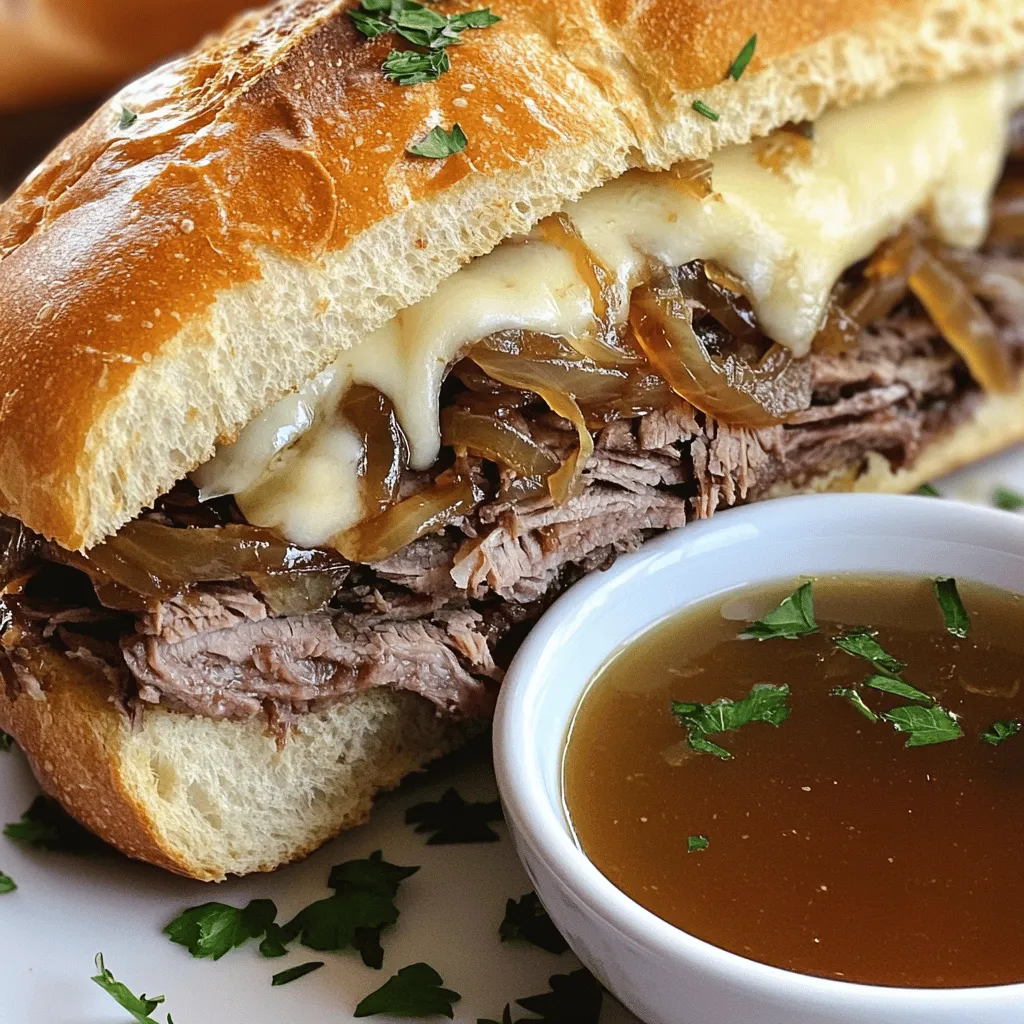 Savory French Dip Sandwiches Easy to Make at Home