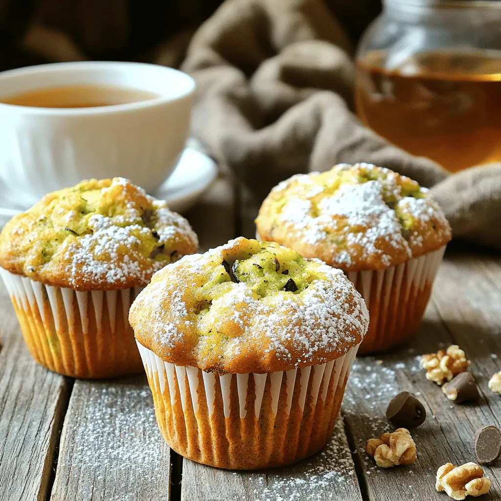 Gluten-Free Zucchini Muffins Tasty Healthy Treat