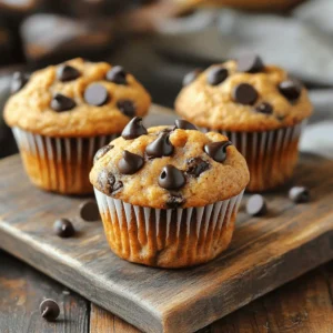 To make the healthy peanut butter banana muffins, you'll need a few simple ingredients. Each one adds great flavor and nutrition. Here is the complete list: - Ripe bananas - Natural peanut butter - Honey or maple syrup - Large eggs or flaxseed meal - Vanilla extract - Whole wheat flour - Baking soda and baking powder - Salt - Rolled oats - Cinnamon (optional) - Dark chocolate chips or chopped nuts (optional) Using ripe bananas is key. They add natural sweetness and moisture. Natural peanut butter gives a rich taste and healthy fats. Honey or maple syrup sweetens the muffins without refined sugar. If you prefer a vegan option, you can use flaxseed meal mixed with water instead of eggs. Whole wheat flour boosts the fiber content, making these muffins more filling. Baking soda and baking powder help them rise. A pinch of salt enhances the flavors. Rolled oats add heartiness and texture. Cinnamon is optional but adds warmth and spice. Finally, dark chocolate chips or nuts can give extra crunch and flavor. For the Full Recipe, follow the steps to create these delicious muffins. Enjoy the process and the tasty results! - Preheat oven to 350°F (175°C). - Prepare muffin tin with liners or grease it. - In a large bowl, combine the mashed bananas and peanut butter. - Add honey, eggs, and vanilla extract. Stir until mixed well. - In a separate bowl, whisk together whole wheat flour, baking soda, baking powder, salt, rolled oats, and cinnamon. - Gradually fold the dry mixture into the wet ingredients. Be gentle to keep it fluffy. - If you like, fold in dark chocolate chips or nuts for extra flavor. - Scoop the batter into the prepared muffin tin, filling each cup about three-quarters full. - Bake in the preheated oven for 18-22 minutes. Use a toothpick to check doneness. - Allow muffins to cool in the tin for five minutes. Then, transfer them to a wire rack. For the full recipe, follow the steps above. Enjoy your tasty muffins! To make the best muffins, avoid over-mixing your batter. Mixing too much makes them tough. Stir just until you see no dry flour. This keeps your muffins soft and fluffy. Also, remember every oven is different. You may need to adjust the baking time. If your muffins are too brown, check them a minute or two early. Use a toothpick to test if they are done. If it comes out clean, they are ready! You can boost flavor by adding spices or extracts. A pinch of nutmeg or a dash of vanilla makes a big difference. These little extras can take your muffins to the next level. Choosing quality chocolate chips also matters. Dark chocolate chips add rich flavor and make them feel more special. Look for chips with higher cocoa content for a deeper taste. If you want to switch things up, try using almond butter instead of peanut butter. It gives a different taste and is great for nut lovers. You can also replace sugar with unsweetened applesauce. This makes your muffins sweet and moist without added sugar. Plus, it keeps the recipe healthy and delicious. For the complete recipe, check the Full Recipe section above. {{image_2}} You can easily make these muffins vegan. Instead of using eggs, mix 1 tablespoon of flaxseed meal with 2.5 tablespoons of water. This mix replaces one egg. Let it sit for five minutes to thicken. For sweetener, swap honey for maple syrup. This keeps your muffins vegan-friendly and tasty. If you need a nut-free option, you can change the peanut butter. Try using sunflower seed butter or soy nut butter. These give a similar creamy texture. If you want a simpler muffin, skip the chocolate chips. This makes it safe for those with nut allergies. Adding extra mix-ins can enhance your muffins. Consider throwing in dried fruits like raisins or cranberries. They add sweetness and chewiness. You can also add seeds like pumpkin or sunflower seeds for a crunchy bite. These mix-ins make your muffins even more nutritious and fun! For the full recipe, check the section above. To keep your Healthy Peanut Butter Banana Muffins fresh, store them in an airtight container. This method helps maintain their soft texture and flavor. You can keep them at room temperature for up to three days. If you want them to last longer, store them in the fridge for about a week. If you want to save muffins for later, freezing is a great option. First, let the muffins cool completely. Then, wrap each muffin tightly in plastic wrap. Place them in a freezer-safe bag or container. They can last up to three months in the freezer. When you're ready to enjoy one, simply take it out and thaw it at room temperature. You can also heat it in the microwave for a quick treat. To reheat your muffins, the best methods are the microwave or the oven. If using a microwave, place the muffin on a plate and heat it for about 15-20 seconds. This method keeps the muffin moist. If you prefer the oven, preheat it to 350°F (175°C) and warm the muffin for 5-10 minutes. This method gives the muffin a nice, warm crust. Enjoy your muffins warm for the best taste! Yes, you can use ripe bananas. Ripe bananas are sweeter and softer. They mash easily which helps blend well into the batter. This makes your muffins moist and tasty. Plus, they add natural sweetness. You won't need as much sugar when using ripe bananas. To check if the muffins are done, use the toothpick method. Insert a toothpick into the center of a muffin. If it comes out clean, the muffins are ready. If it has batter on it, bake for a few more minutes. This simple test helps ensure perfect muffins every time. Yes, you can add toppings! Try chopped nuts for crunch. You could also use seeds or dried fruit. For a sweet touch, drizzle some honey or maple syrup on top. These add-ins make your muffins even more delicious. Enjoy experimenting with different toppings! These banana peanut butter muffins are simple and tasty. You learned about key ingredients, precise steps, and helpful tips. You can add fun toppings or mix-ins for variety. Don't hesitate to try vegan or nut-free options. Store them properly for long-lasting freshness. Experiment with creativity, and make these muffins your own. Enjoy every bite of your healthy treat!