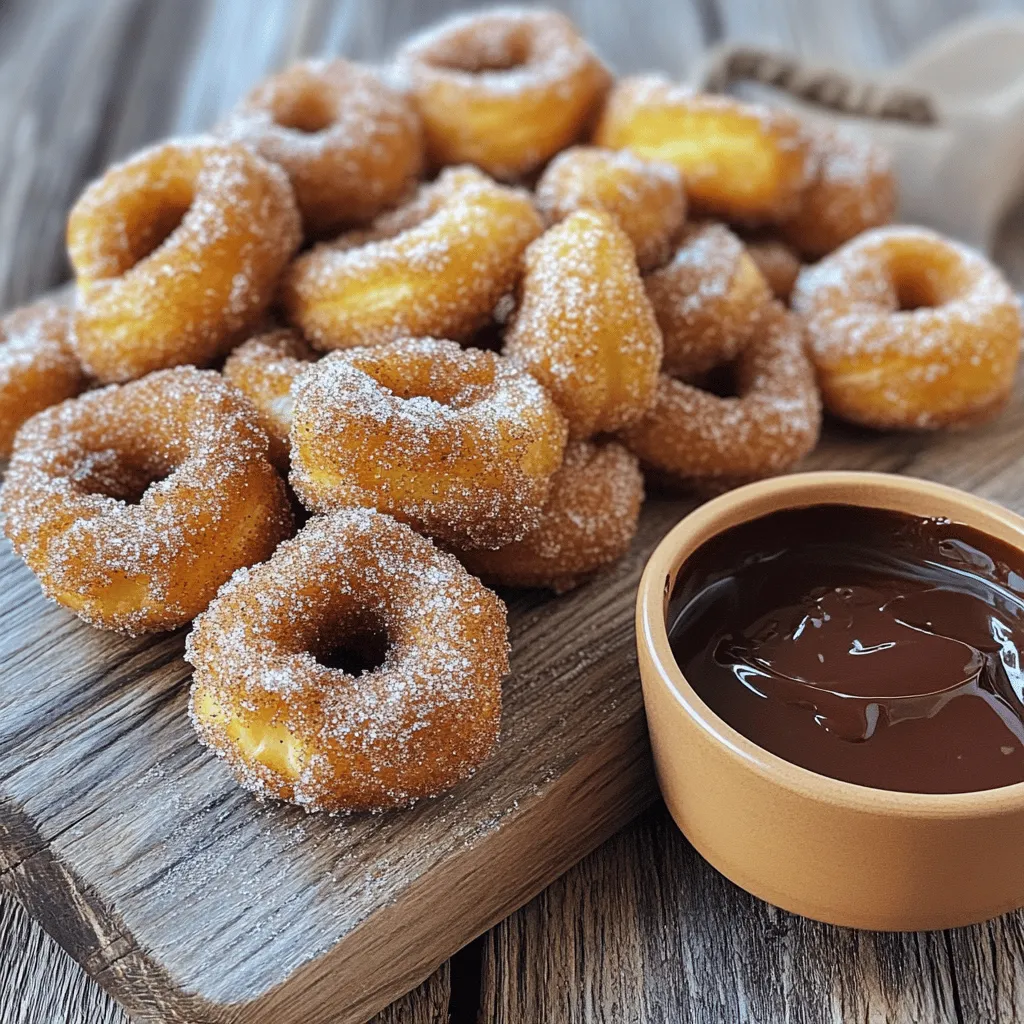 Sweet Churro Donut Bites Perfectly Fried Treats