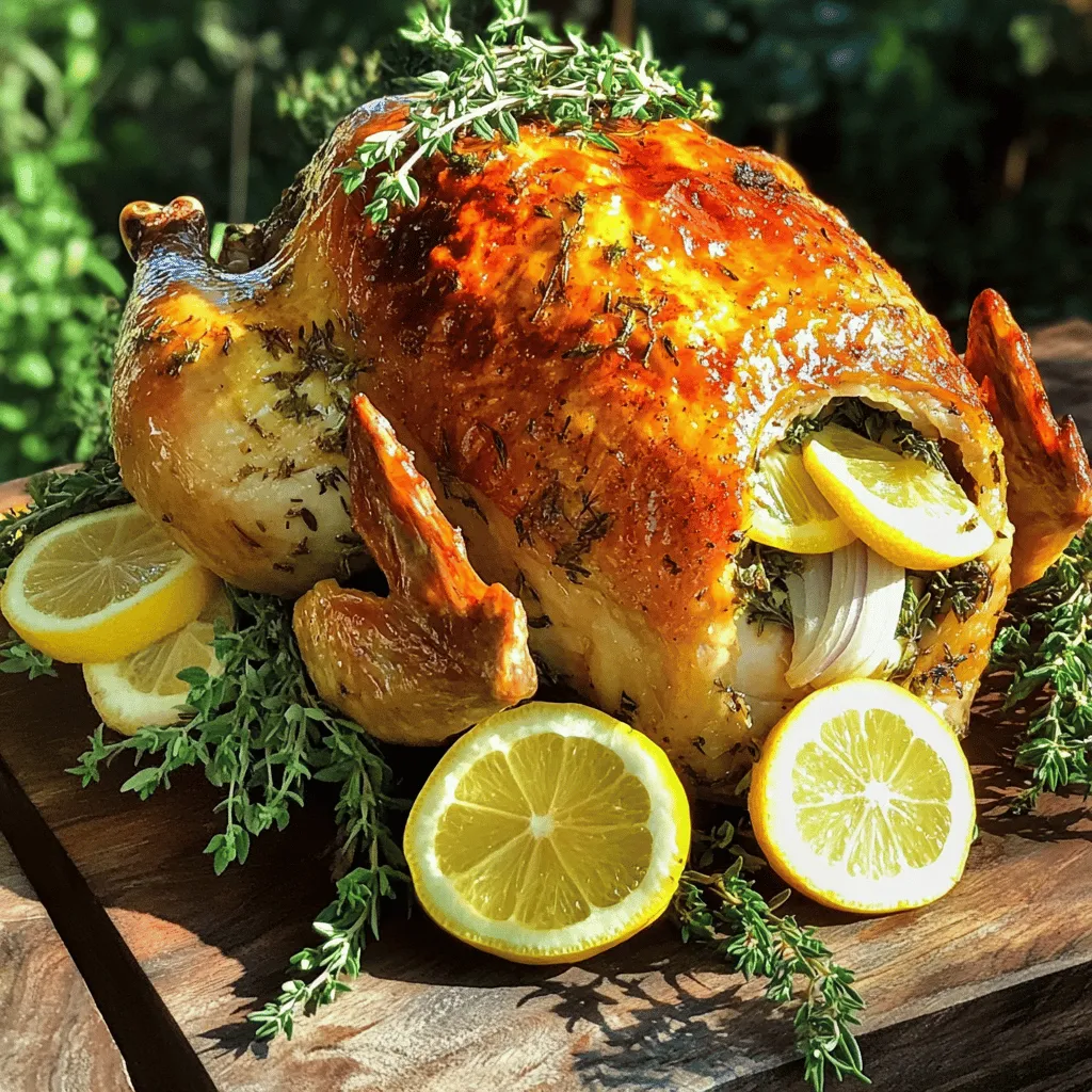 Cider Brined Roast Chicken Flavorful and Juicy Delight