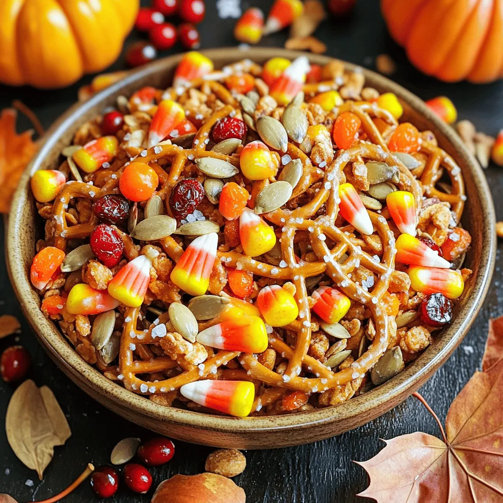 Fall Snack Mix Crunchy and Flavorful Delight