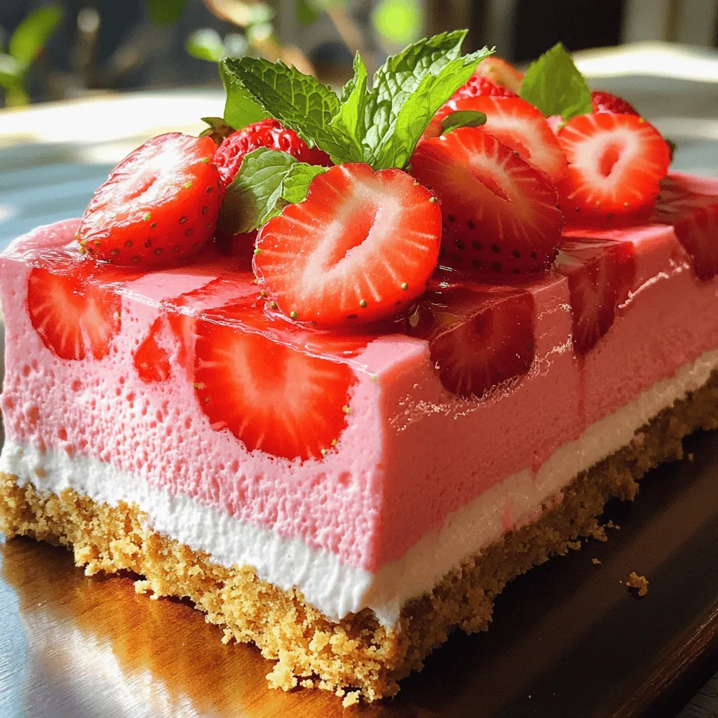Strawberry Mousse Cake Delightful and Easy Dessert