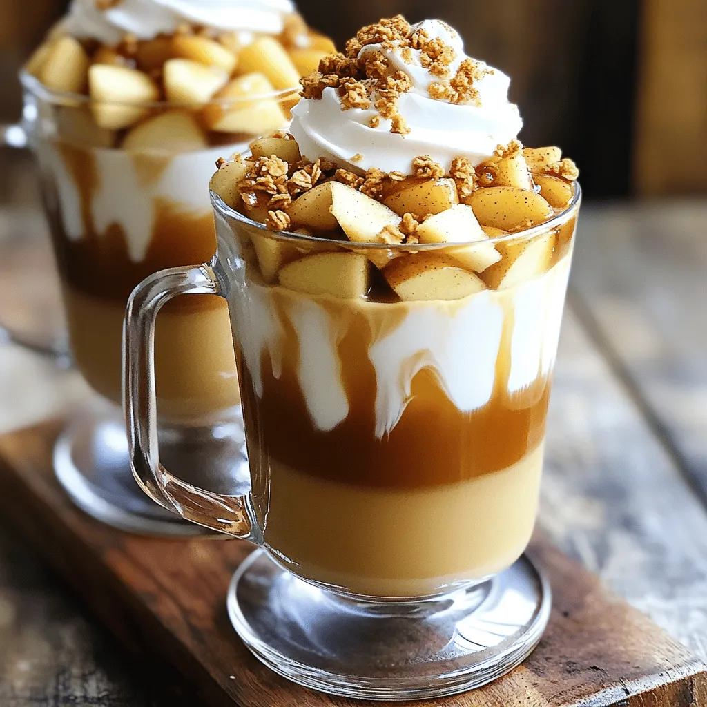 Irresistible Apple Crisp Macchiato Easy Homemade Treat