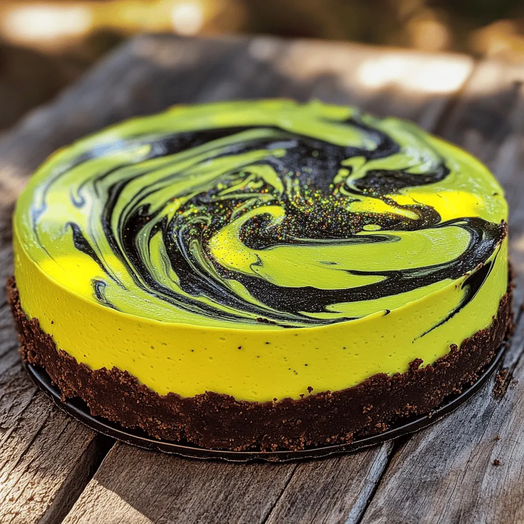 Witches’ Brew Cheesecake Simple and Spooky Delight