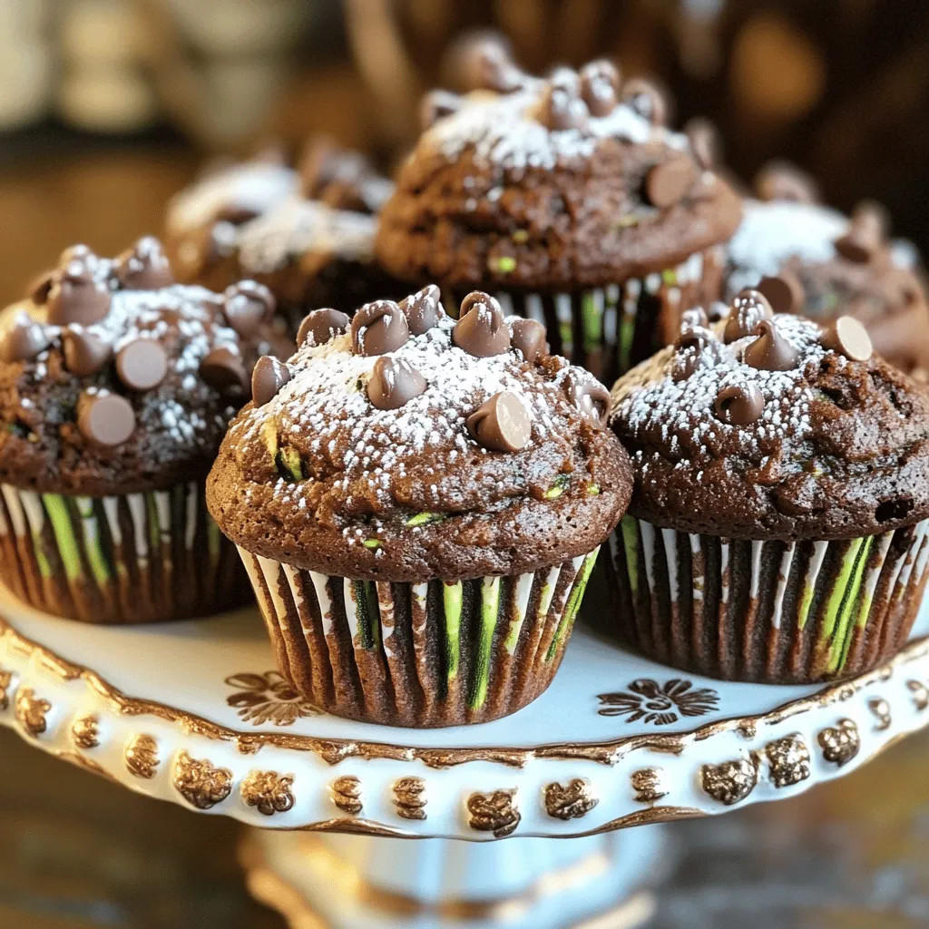 Chocolate Zucchini Muffins Moist and Simple Recipe