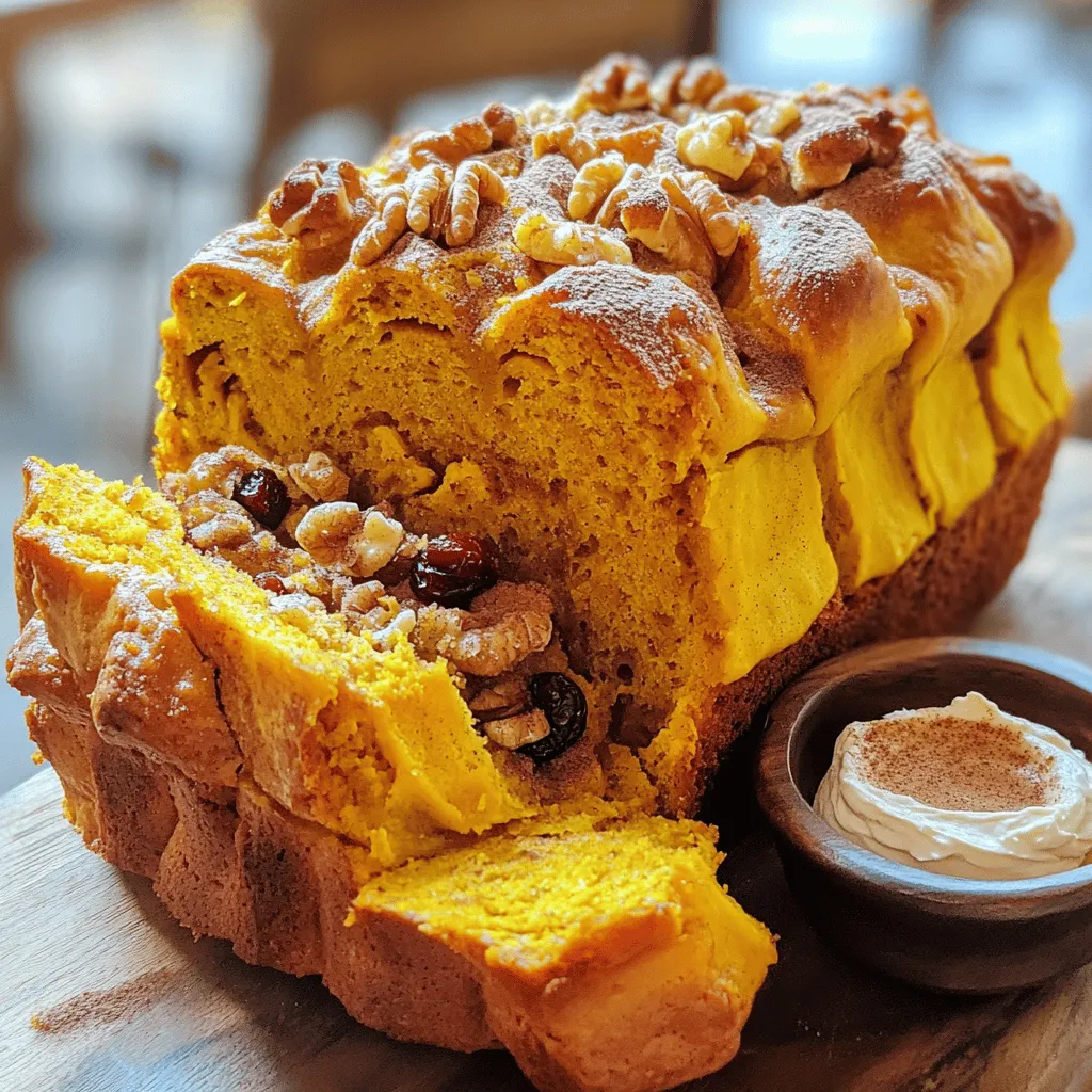 Pumpkin Pull-Apart Loaf Irresistible Fall Delight