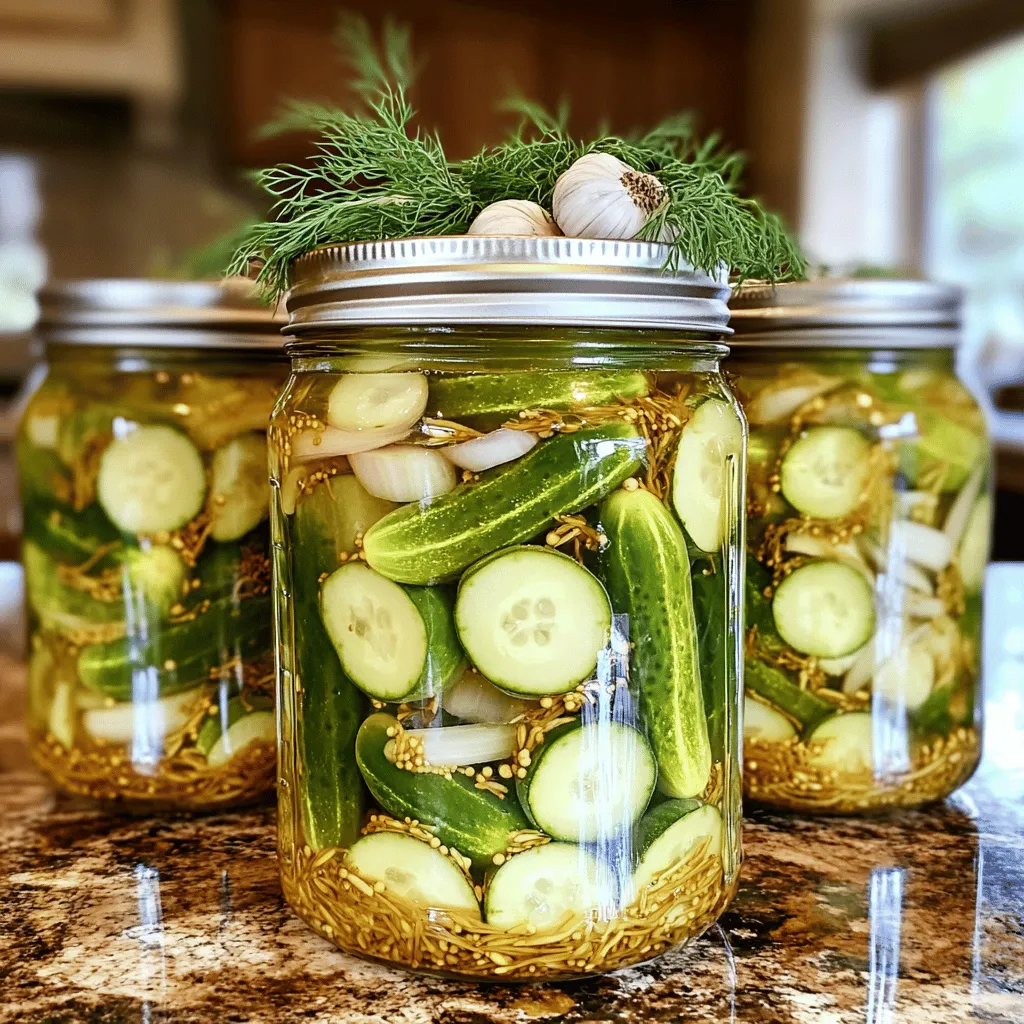 Mom’s Perfect Sweet Gherkin Pickles Easy Recipe Guide