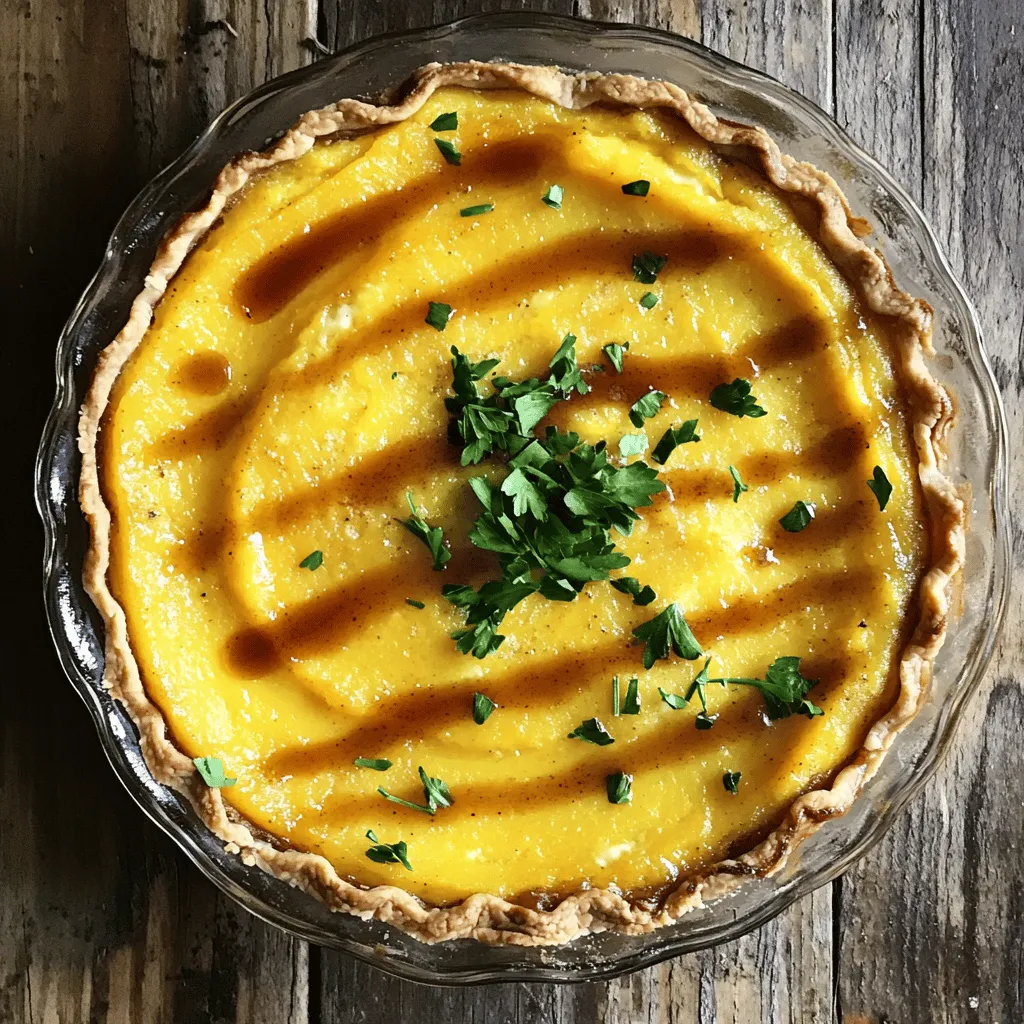 Crustless Squash Pie Flavorful and Easy Recipe