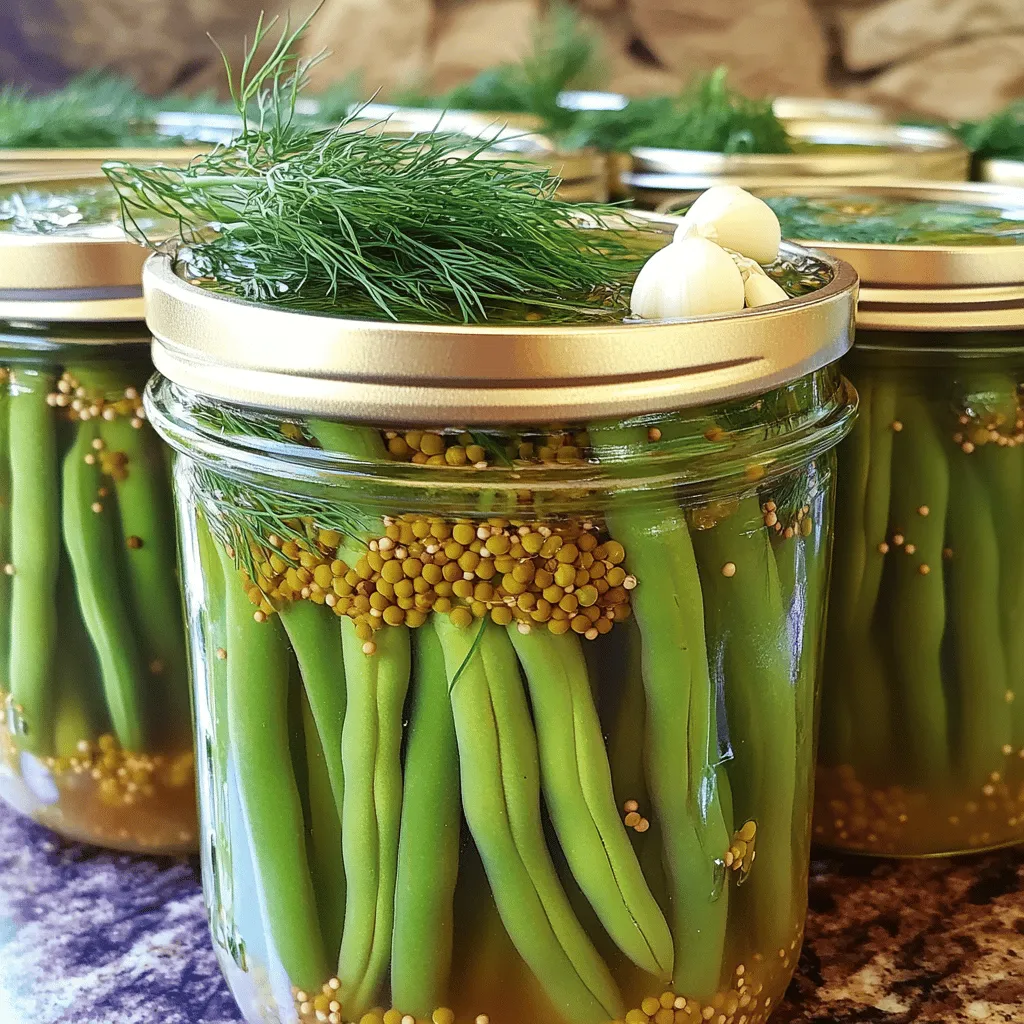 Refrigerator Dilly Beans Perfect for Your Pantry