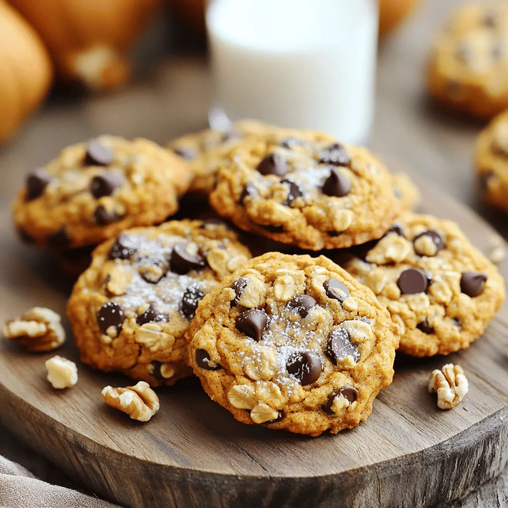 Brown Butter Pumpkin Oatmeal Cookies Delightful Treat