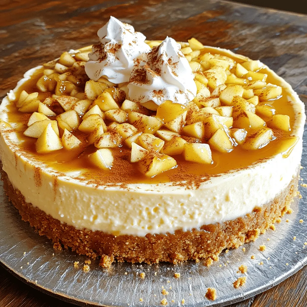 Apple Cider Cheesecake Delicious Fall Dessert Recipe