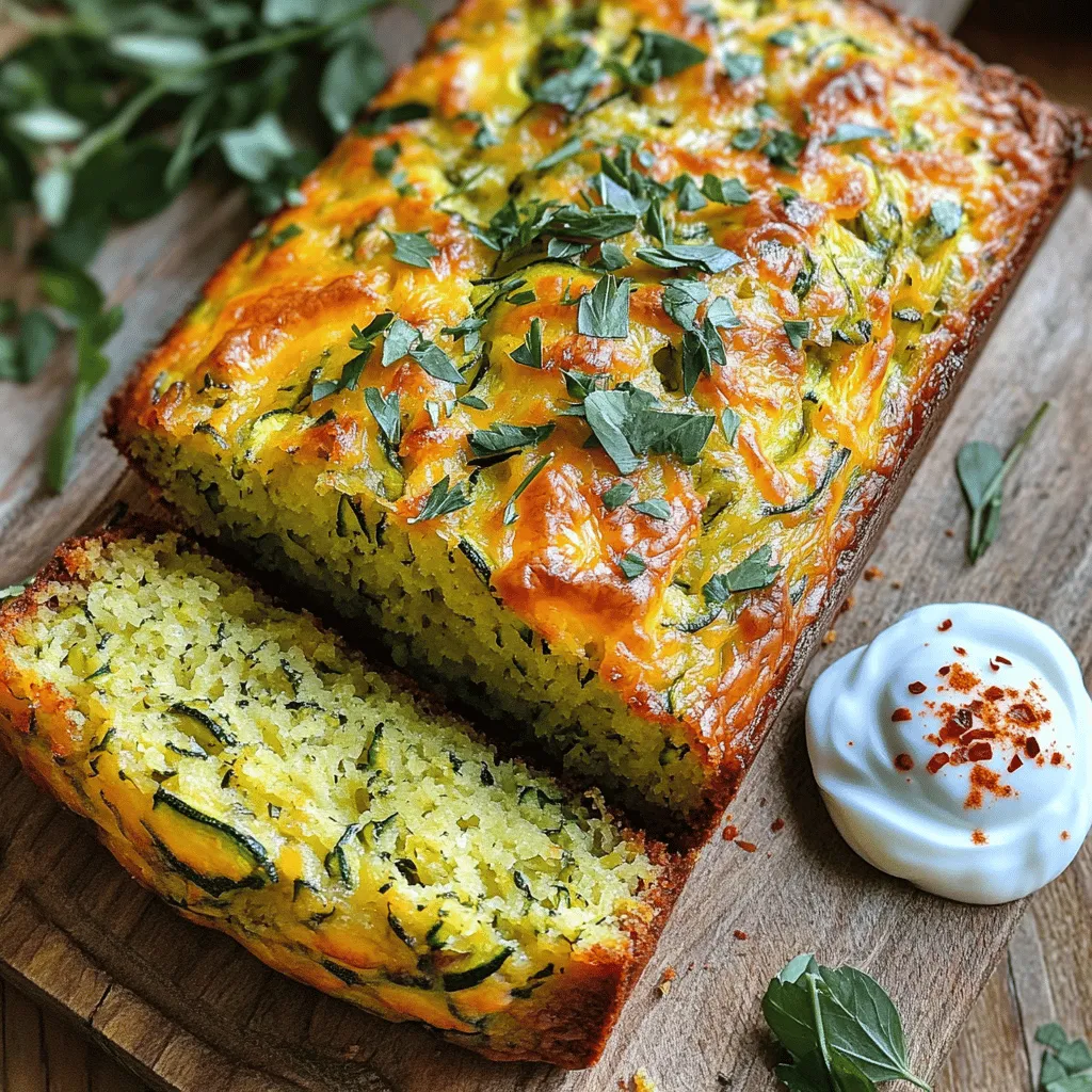 One Bowl Cheesy Zucchini Bread Delightful Recipe