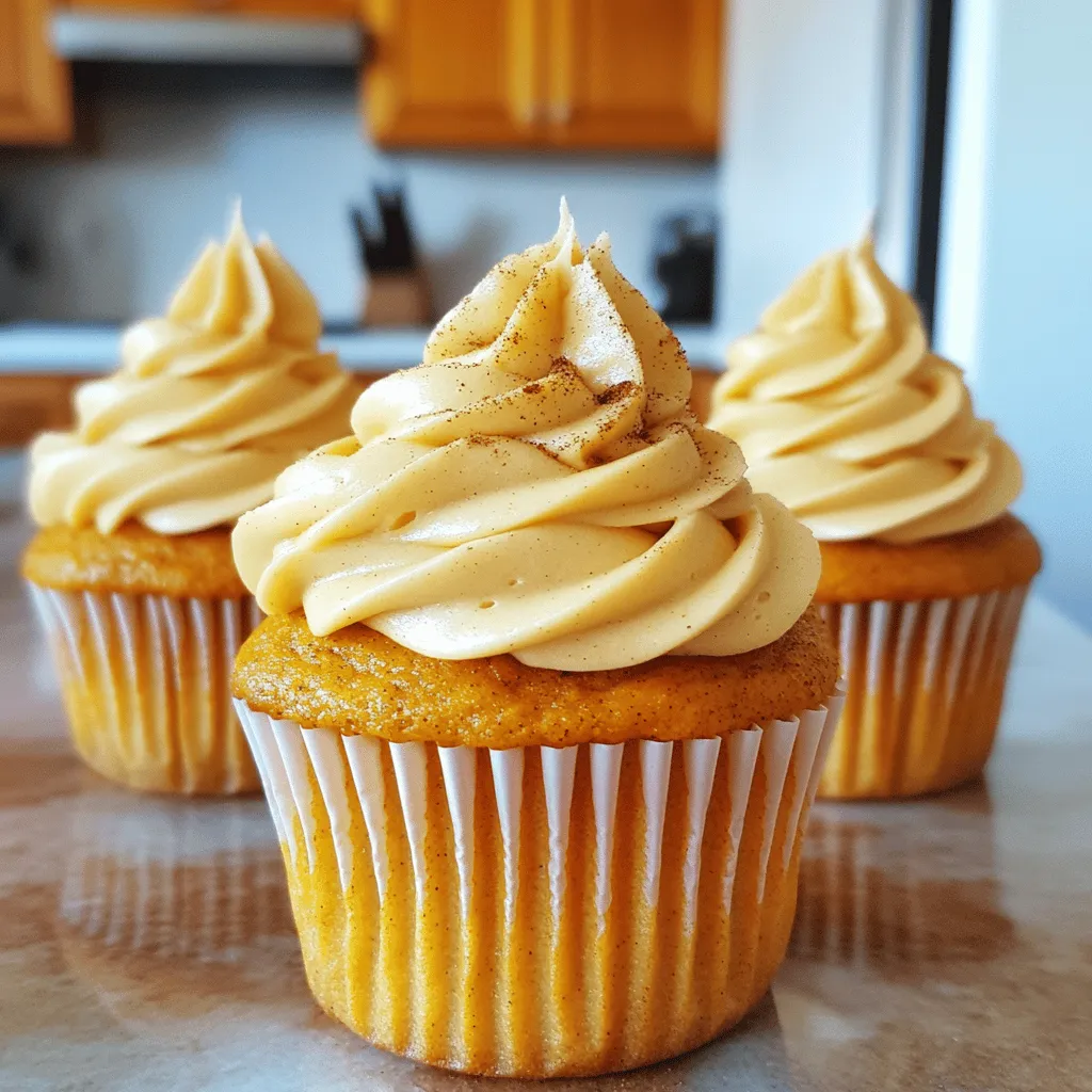 Vanilla Chai Pumpkin Spice Latte Cupcakes Delight