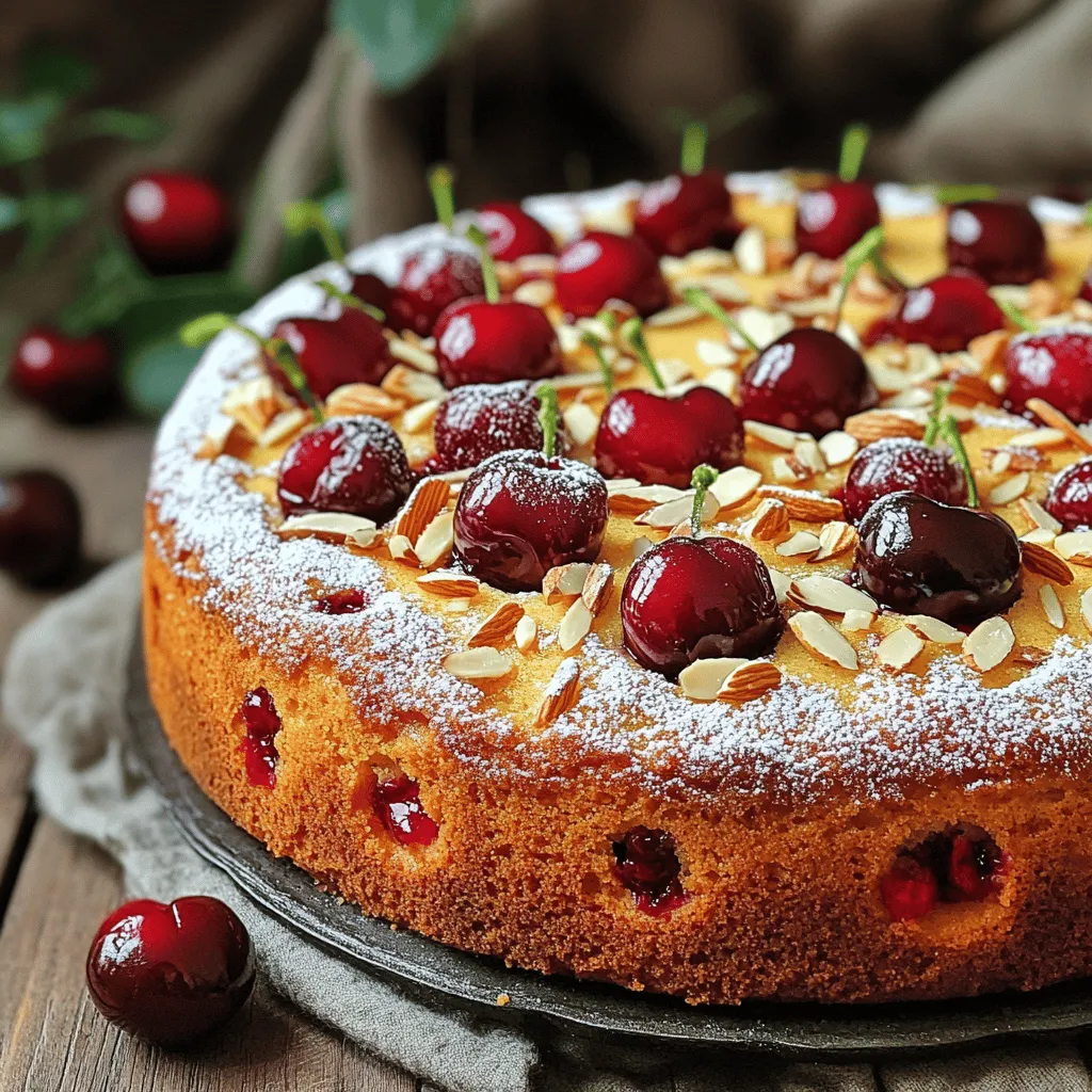 The Tasty Cherry Almond Cake Recipe You Need Today