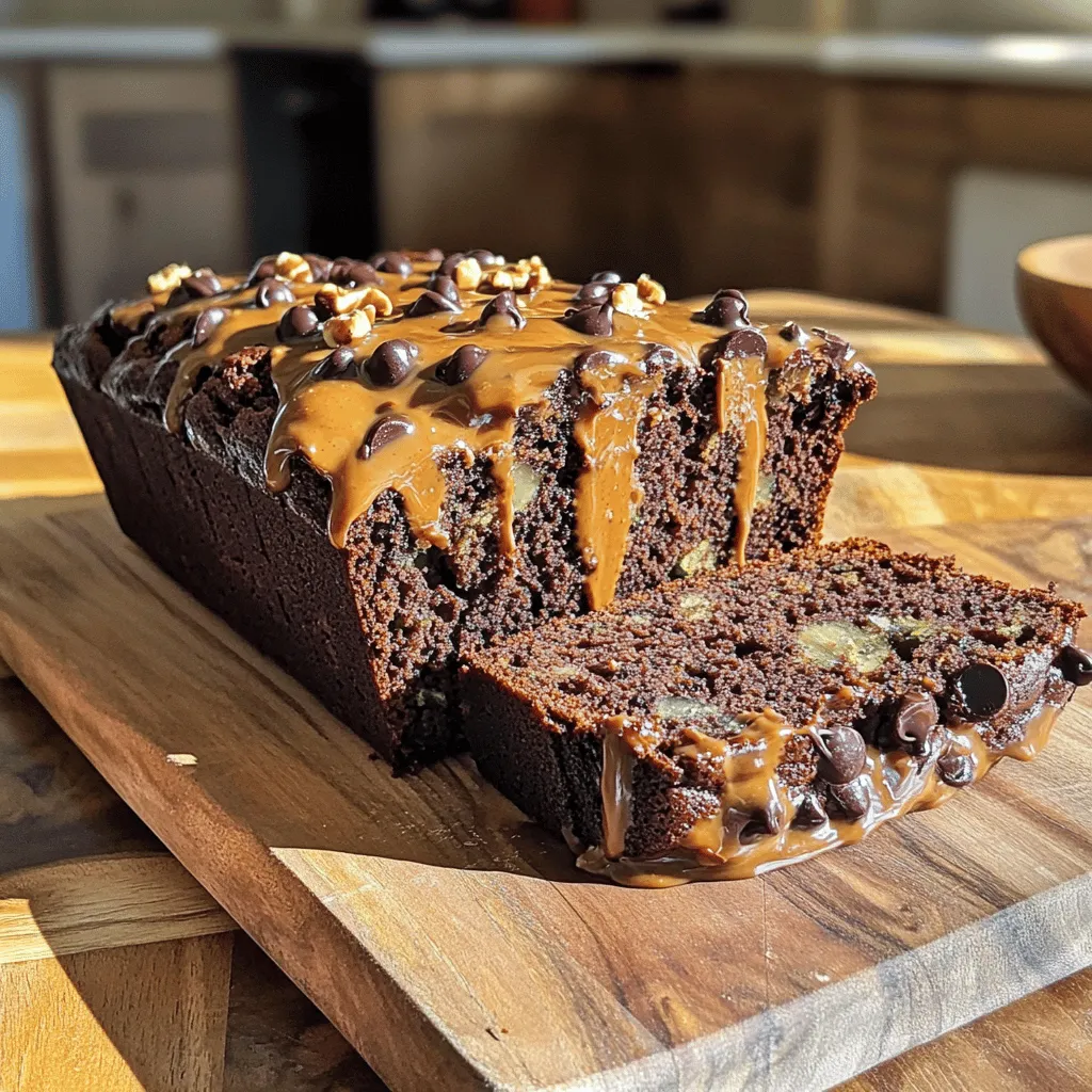 Chocolate Peanut Butter Zucchini Bread Easy Recipe