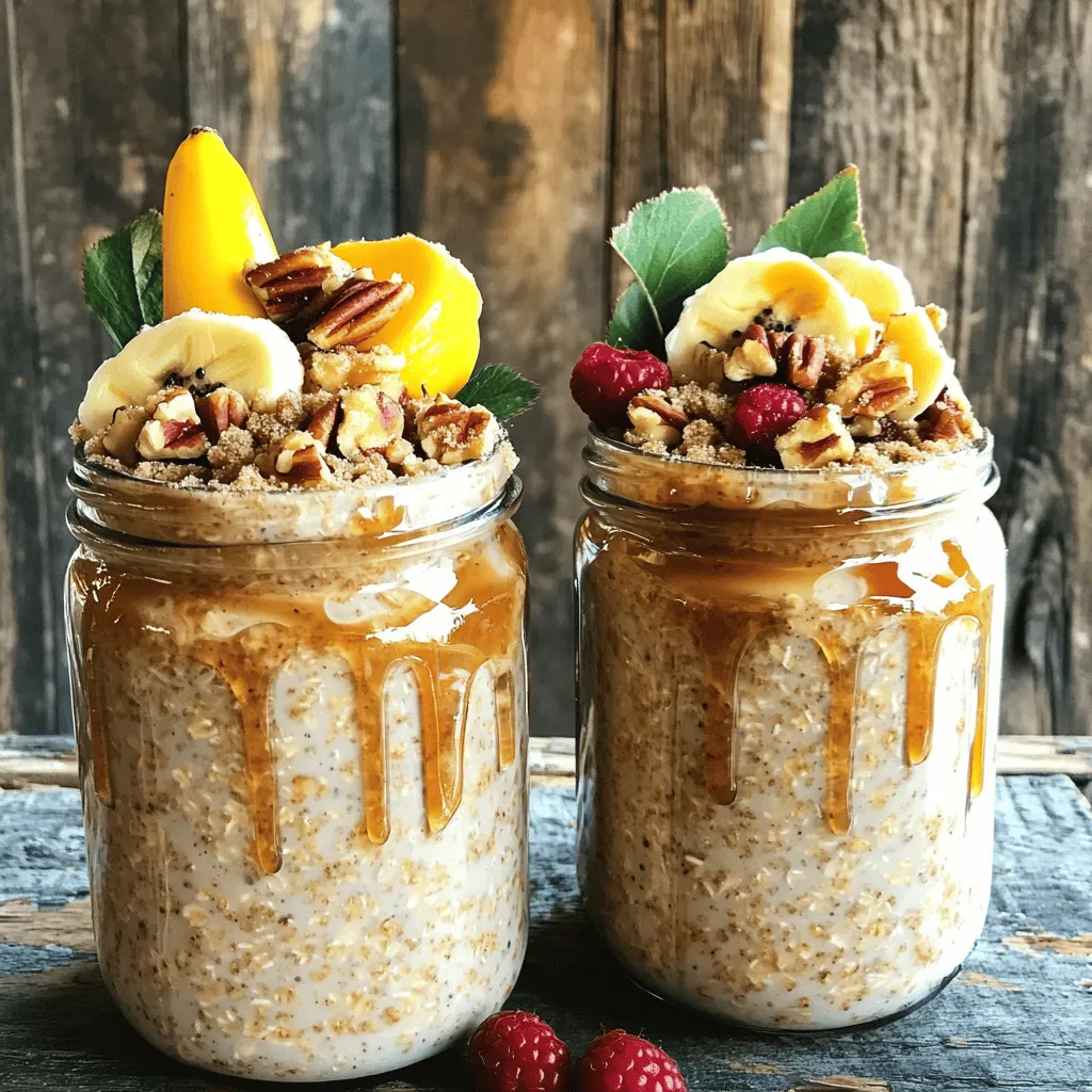 Maple Brown Sugar Overnight Oats Easy Morning Recipe